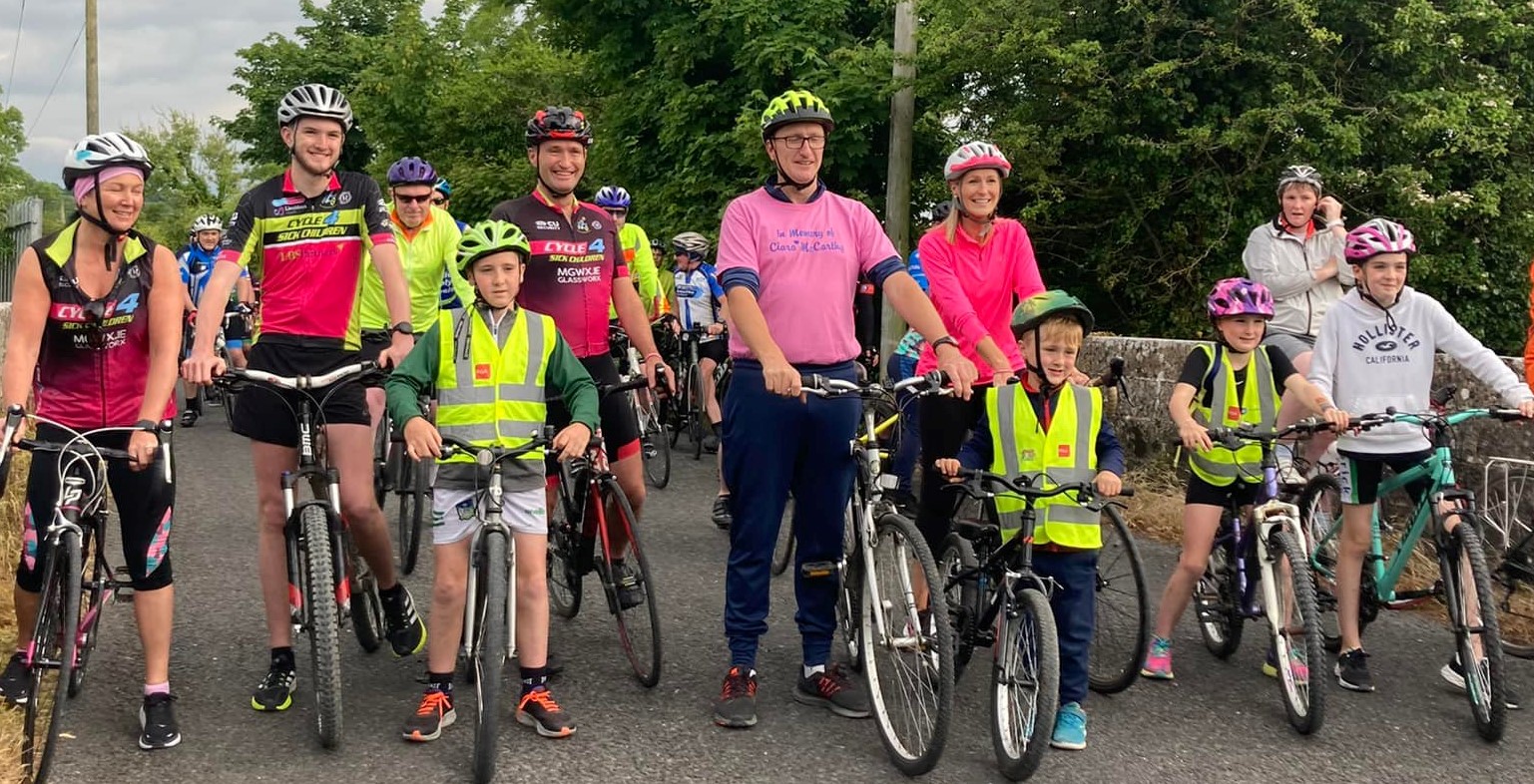 Boher Community Development Association's annual Ciara McCarthy Memorial Cycle this Friday, June 2 will support of Cliona’s Foundation