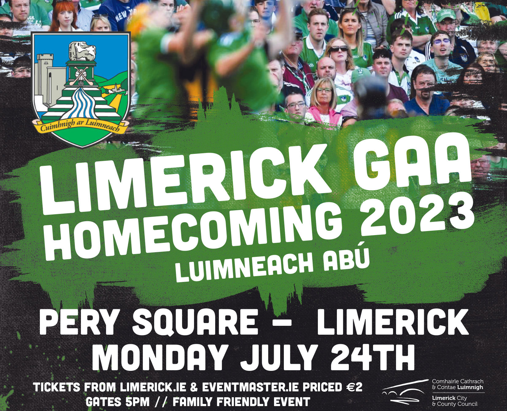 Four in a row All Ireland Hurling champions to receive Limerick city Homecoming celebration