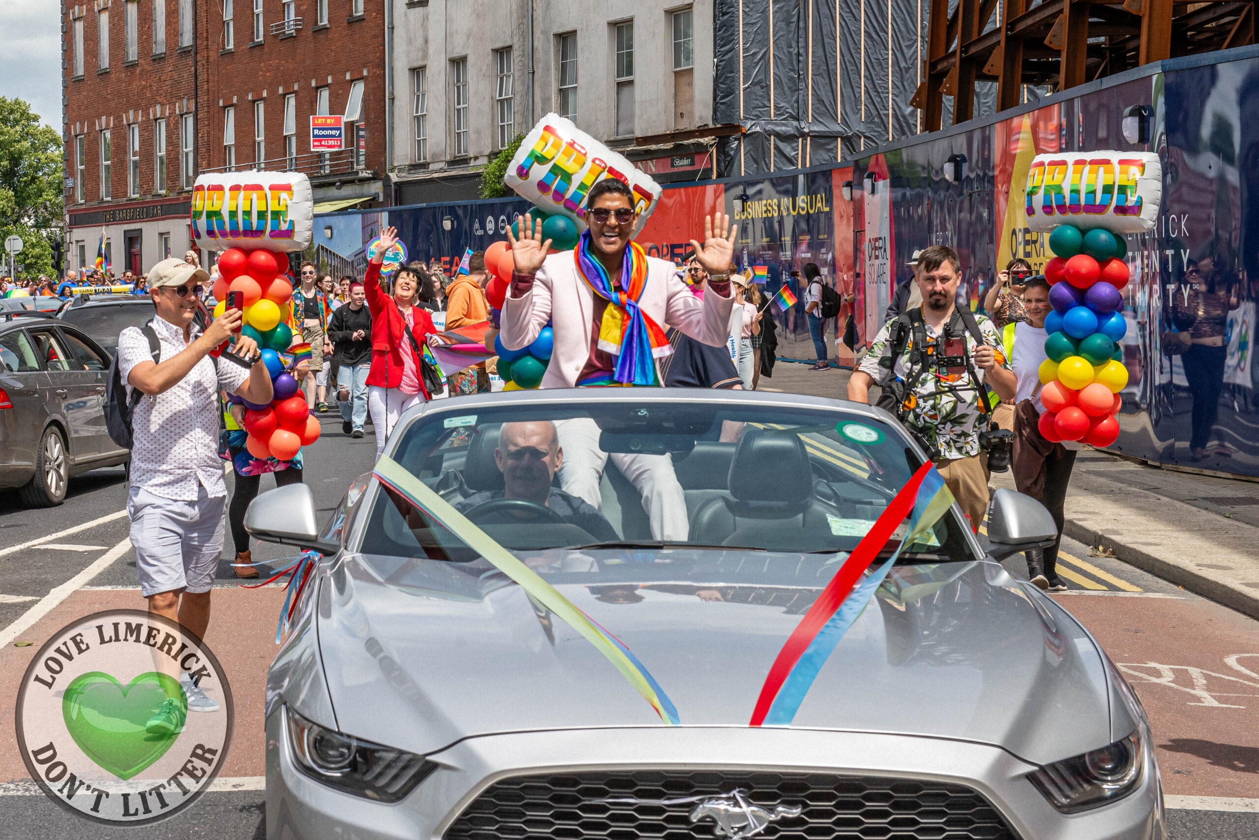 Thousands of people were in Limerick on Sat, July 8, to celebrate the power and resiliency of a community for Limerick Pride Parade 2023