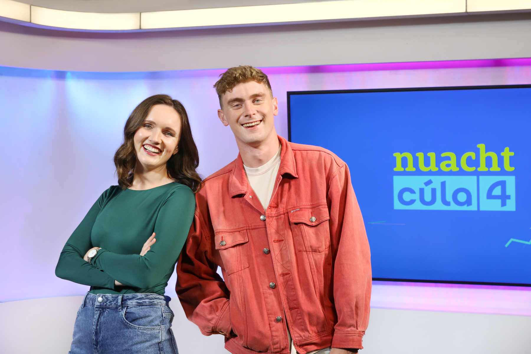 Limerick duo front TV News on New Irish Language Channel Cúla4