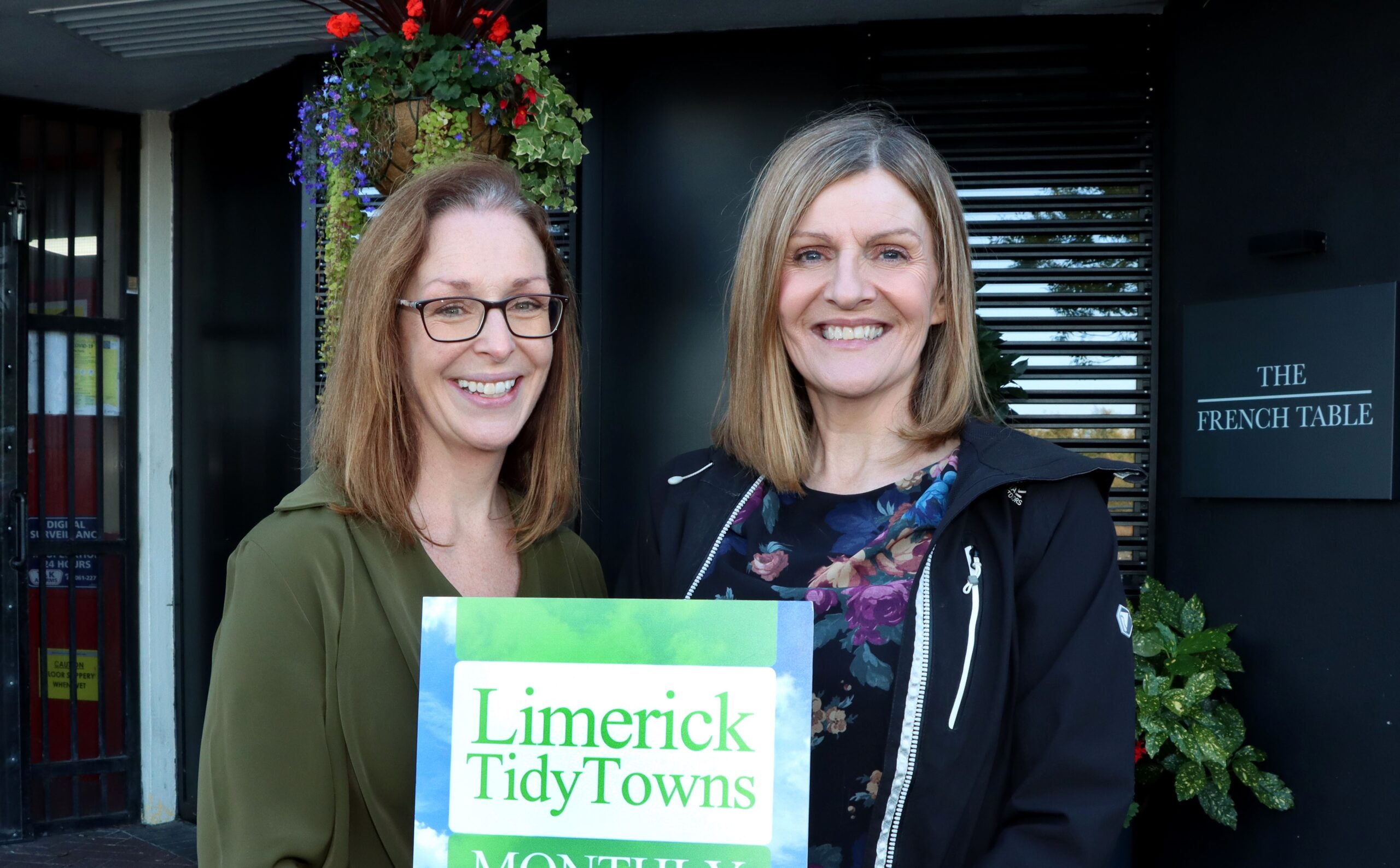 The French Table win Limerick City Tidy Towns Bi-Monthly Award for September-October 2023