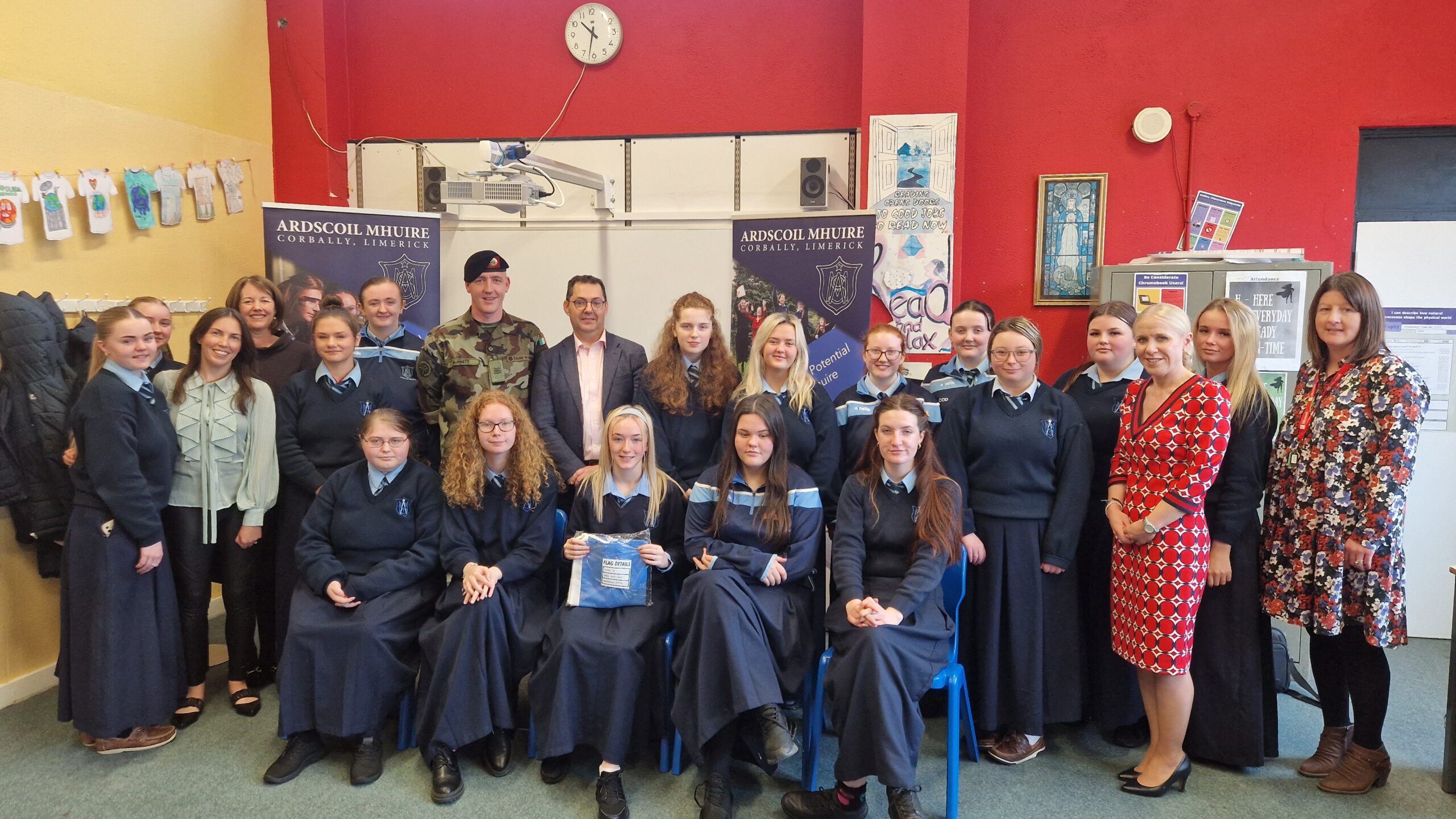 Gerard McCoy, Ambassador for Argentina, Bolivia, Paraguay, Uruguay was joined by a Defence Force’s Peacekeeper to discuss Ireland’s engagement abroad