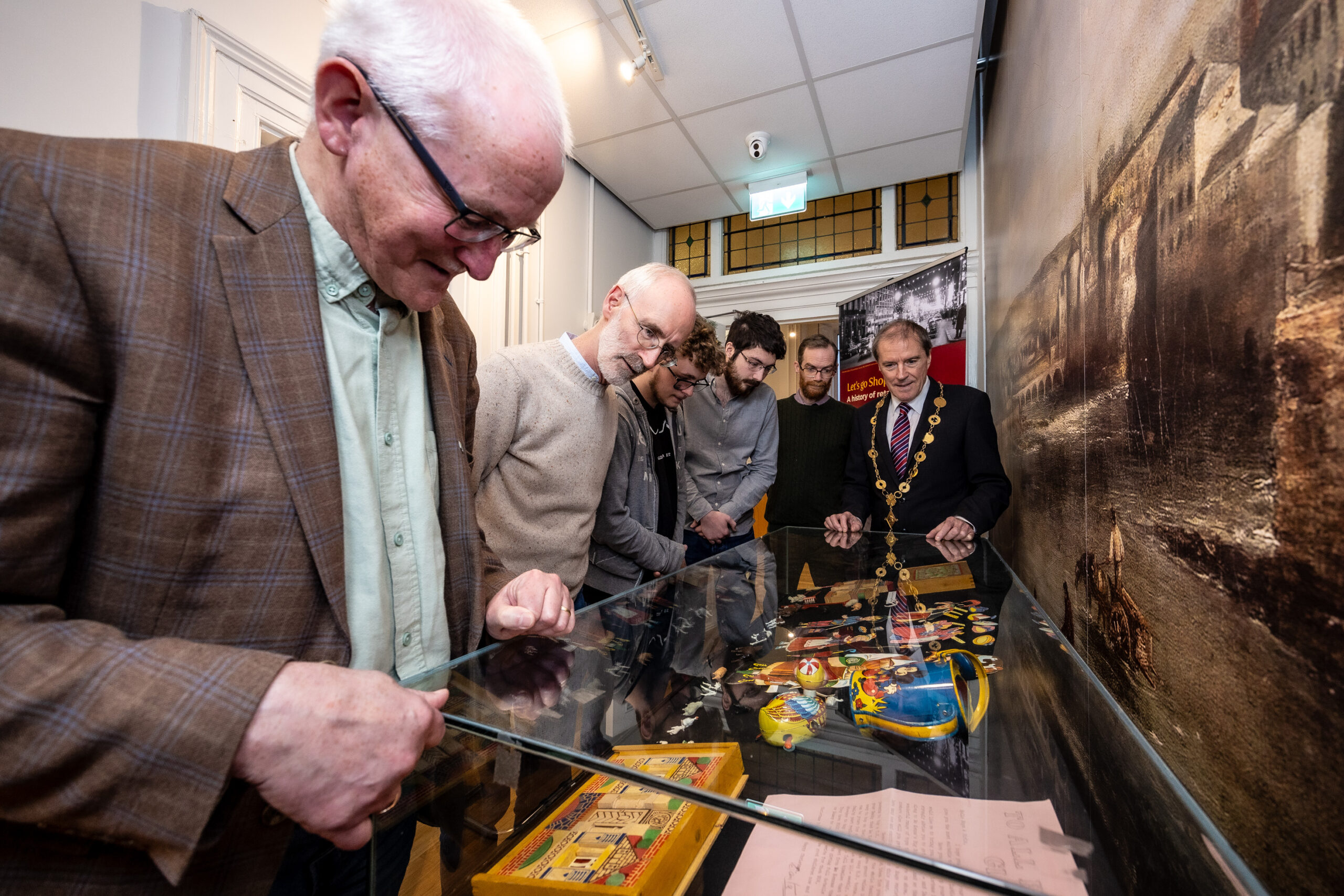 History of Limerick Retail - Lets Go Shopping exhibition on display in the Limerick City Museum, Henry Street, Limerick opened by Cllr Gerald Mitchell, Mayor of the City and County of Limerick. Picture: Keith Wiseman