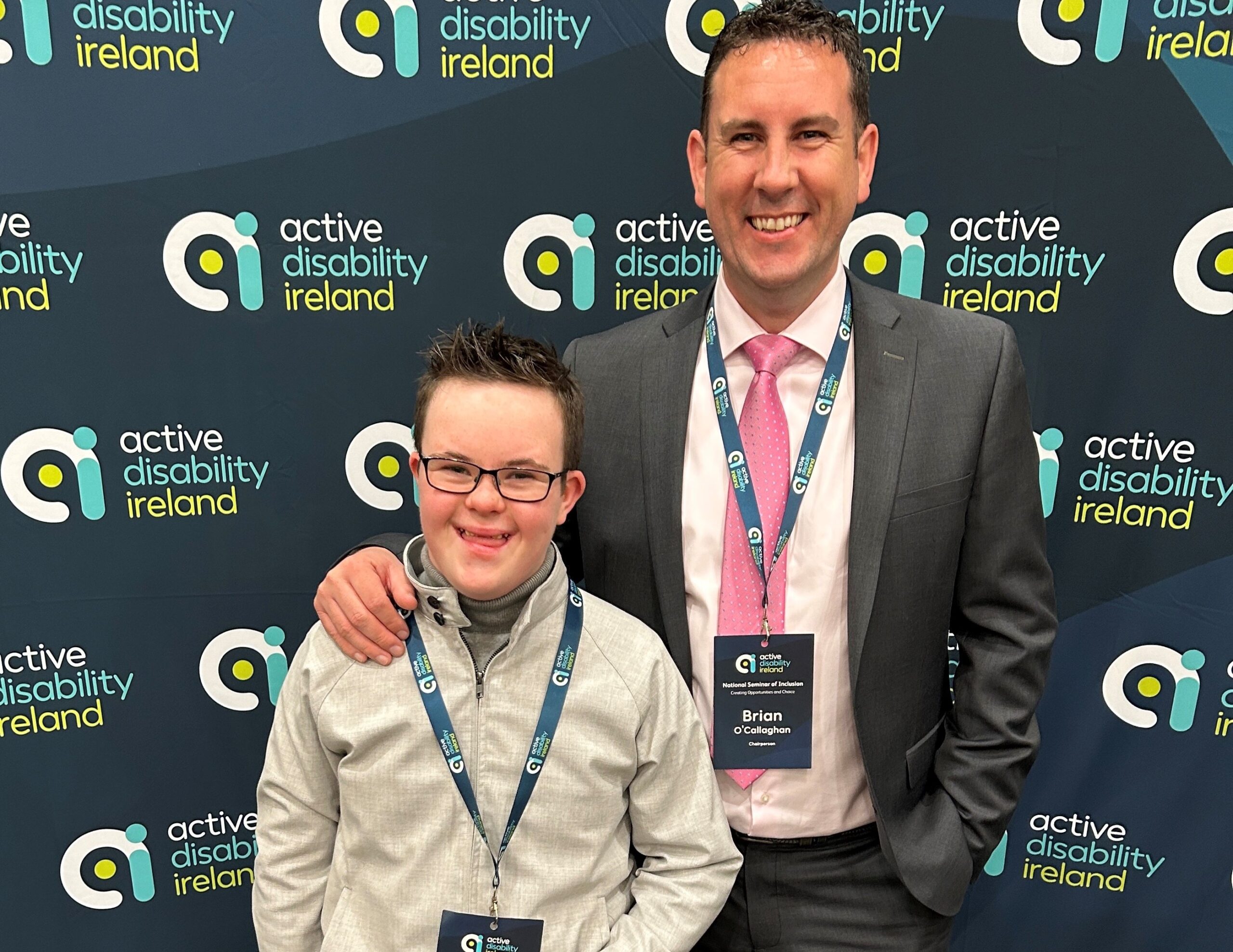 Active Disability Ireland National Seminar - Pictured above are Limerick's Padraig & Brian O'Callaghan 
