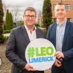 Pictured at the 2024 Limerick Student Enterprise Awards Final at the Castletroy Park Hotel on March 14, 2024 were
Mike Cantwell, Head of Local Enterprise and Mike O'Byrne, Business Advisor, Local Enterprise Office. Picture: Olena Oleksienko/ilovelimerick