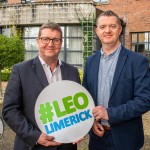 Pictured at the 2024 Limerick Student Enterprise Awards Final at the Castletroy Park Hotel on March 14, 2024 were
Mike Cantwell, Head of Local Enterprise and Mike O'Byrne, Business Advisor, Local Enterprise Office. Picture: Olena Oleksienko/ilovelimerick