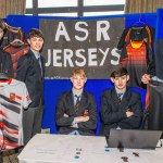 Pictured at the 2024 Limerick Student Enterprise Awards Final at the Castletroy Park Hotel on March 14, 2024 were Ardscoil Rís students pictured with their project ASR Jerseys. Picture: Olena Oleksienko/ilovelimerick