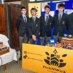 Pictured at the 2024 Limerick Student Enterprise Awards Final at the Castletroy Park Hotel on March 14, 2024 were Ardscoil Rís students pictured with their project PickNWick. Picture: Olena Oleksienko/ilovelimerick