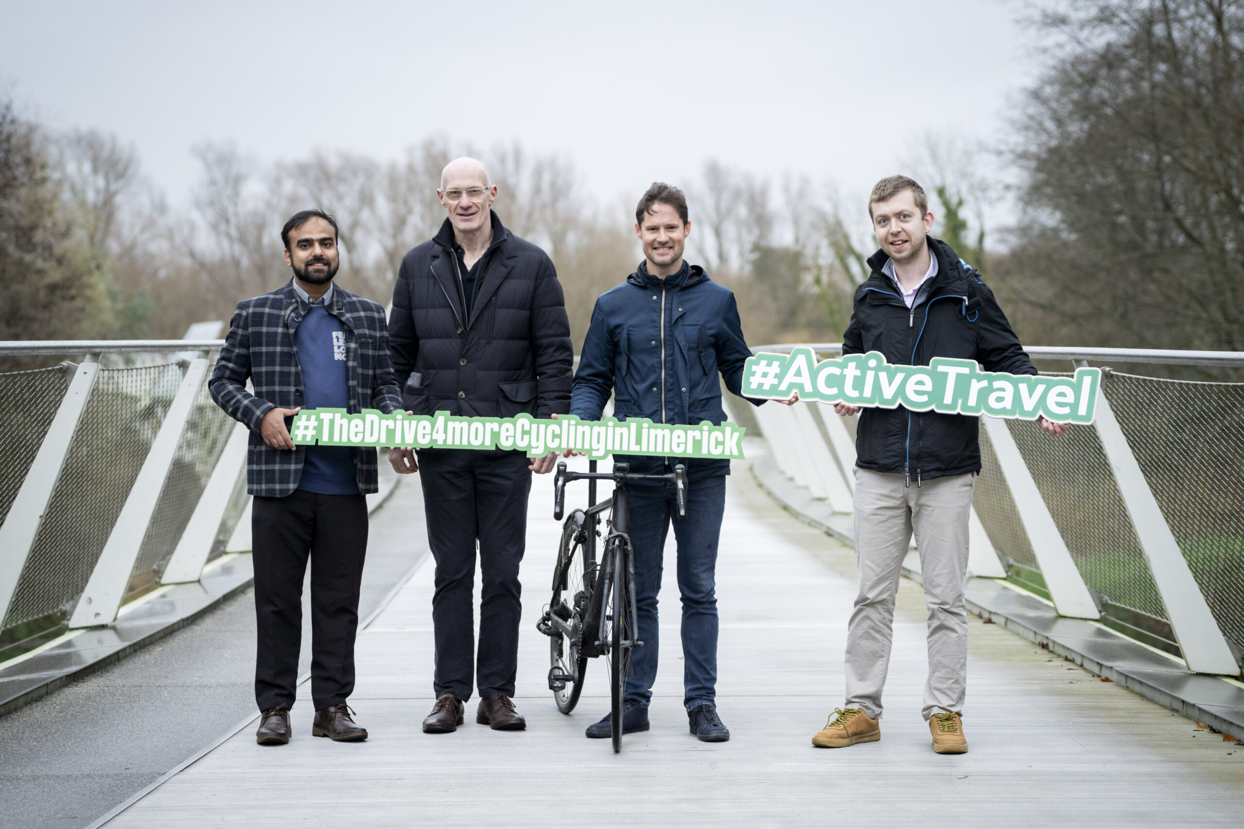 Limerick Active Travel team project The Drive for More Cycling in Limerick