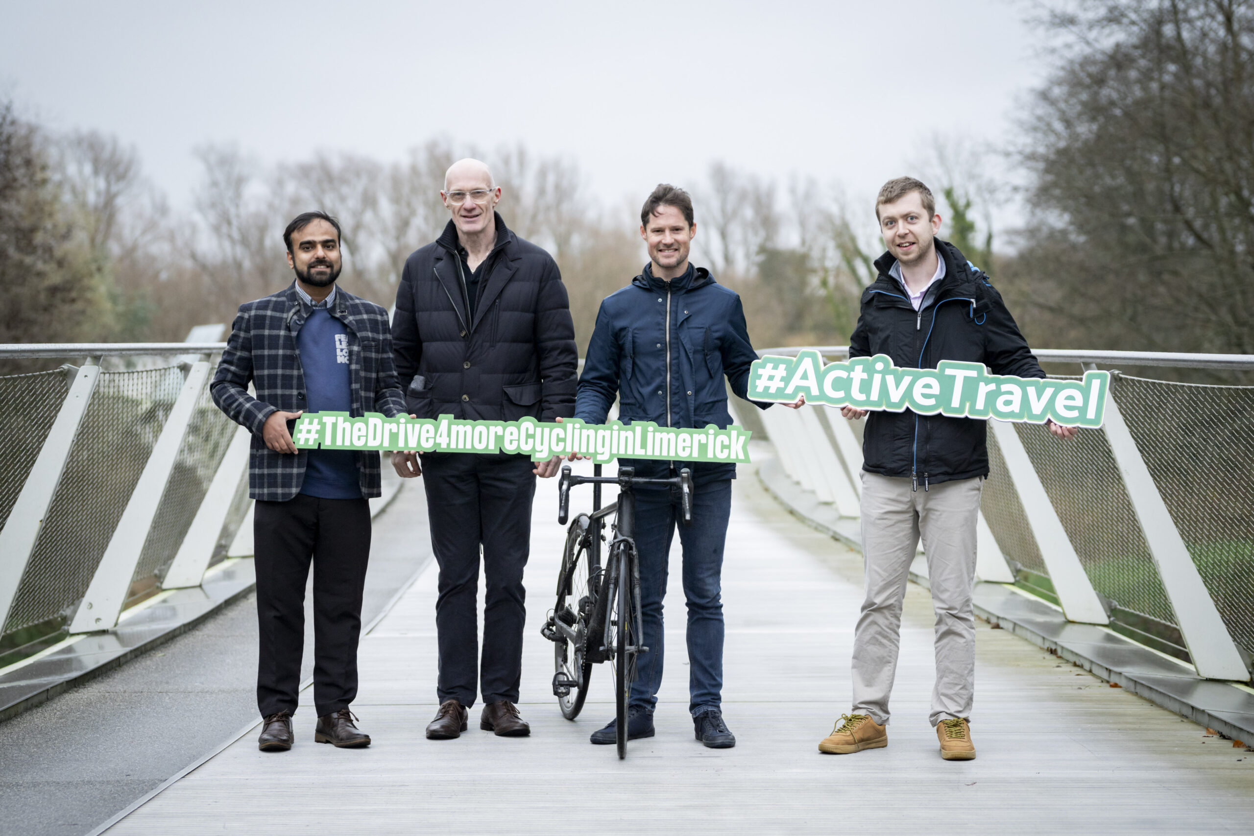 Limerick Active Travel team project The Drive for More Cycling in Limerick