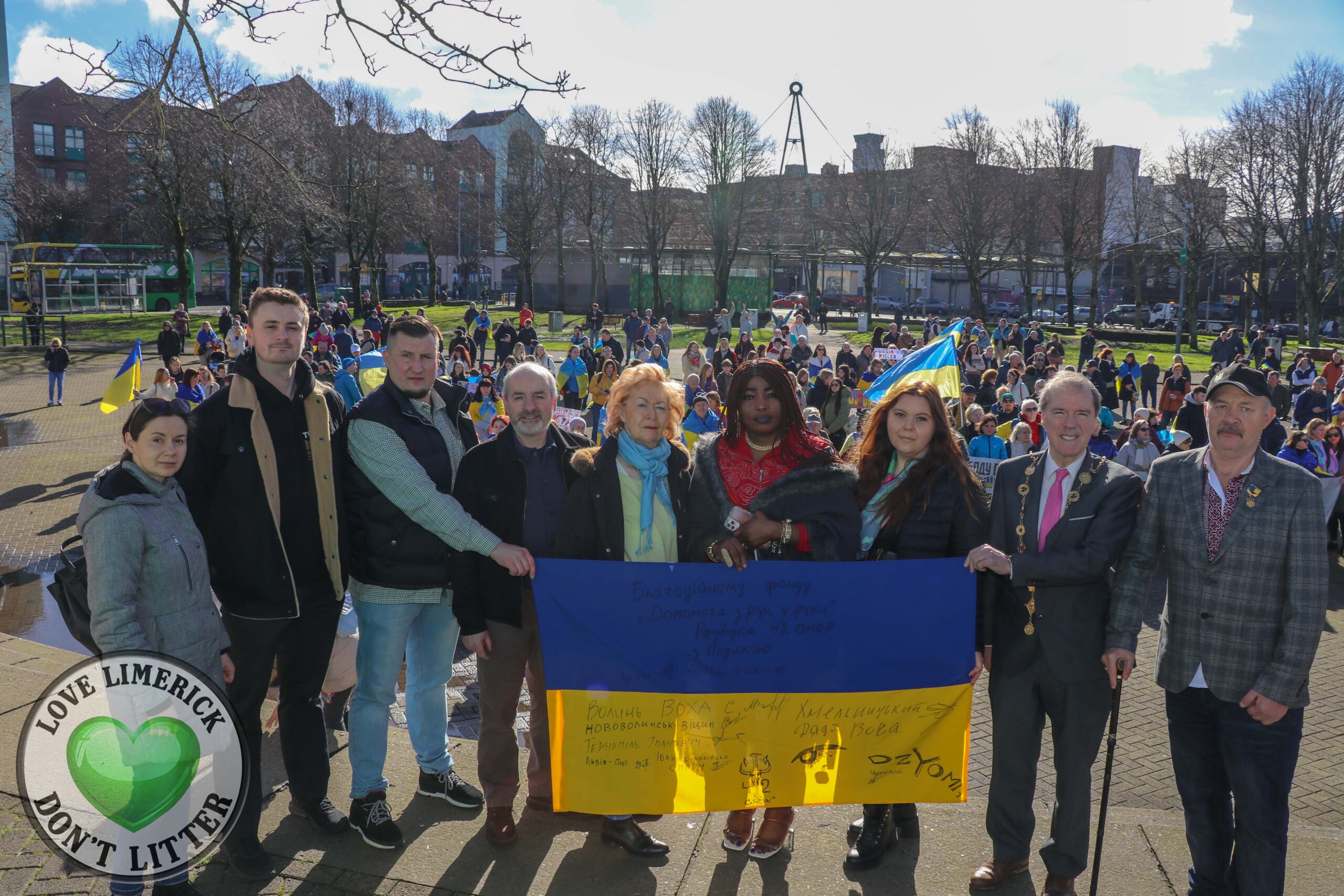 Limerick standing for peace