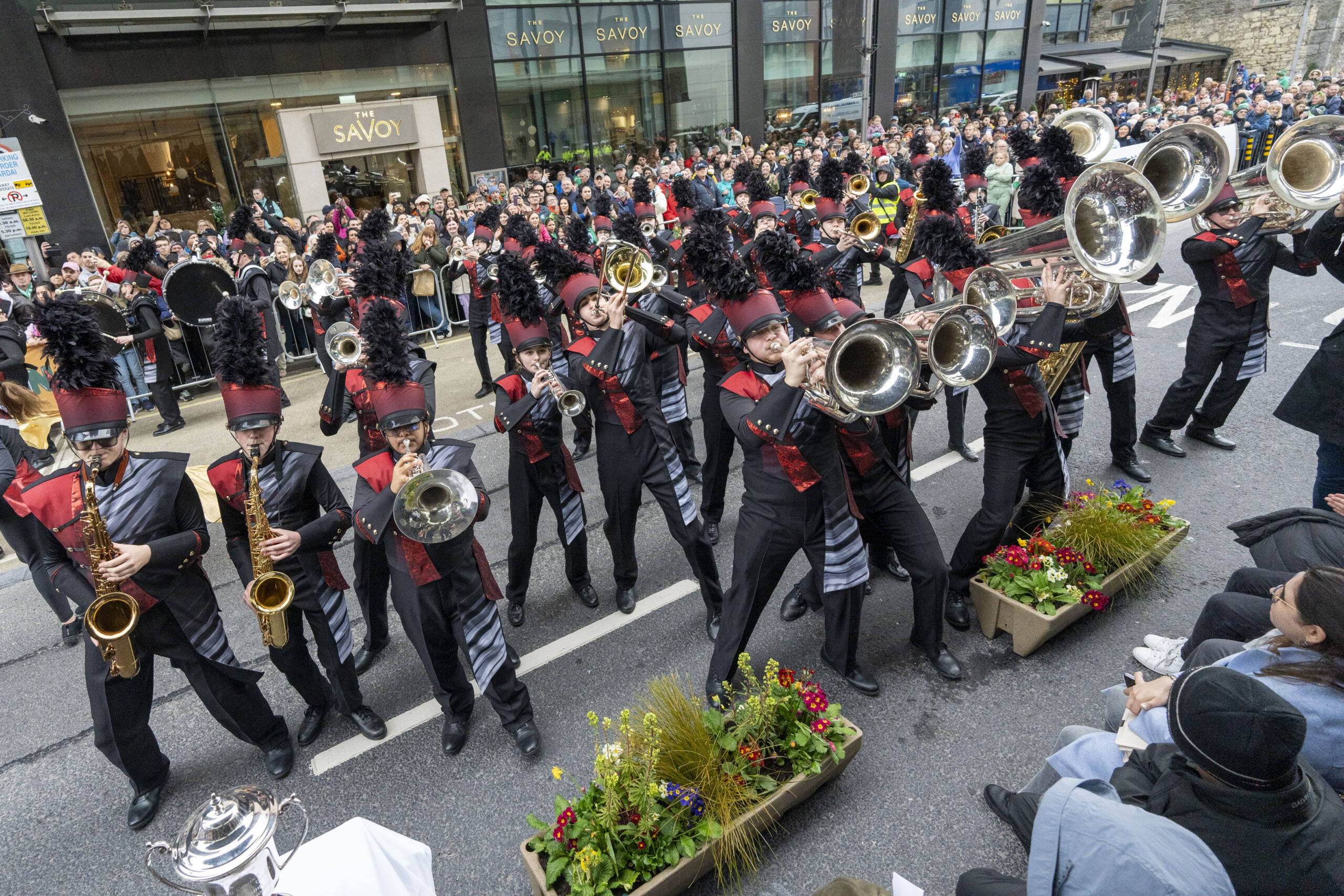 Lakeville South Marching Cougars crowned Overall Winners of 2024 Limerick International Band Championship Parade 1