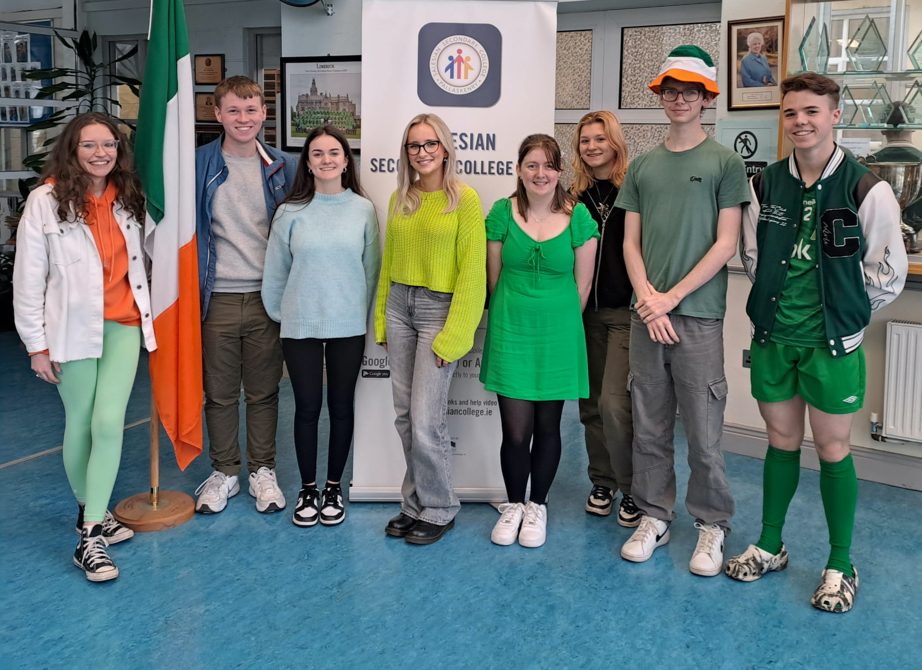 Over €1,000 raised by Limerick Salesian Students in aid of Sarsfield Project