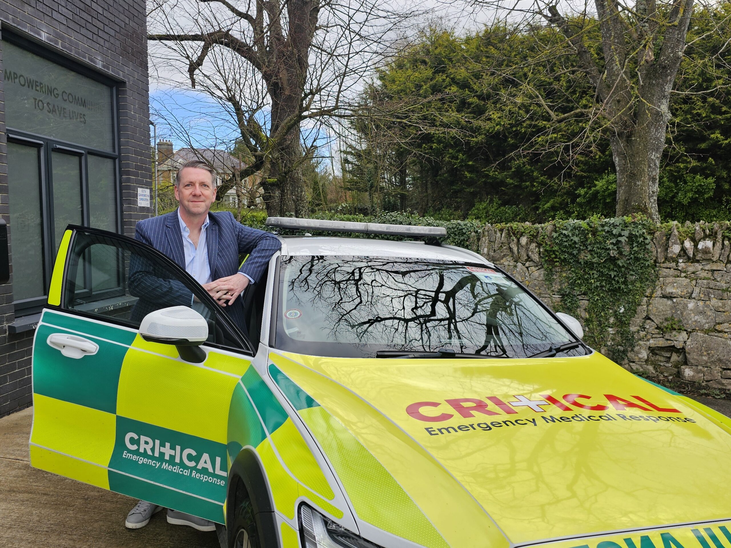 David Tighe, the new CEO of CRITICAL at the organisation’s base in Croom, Co Limerick. Picture: Edward Walsh