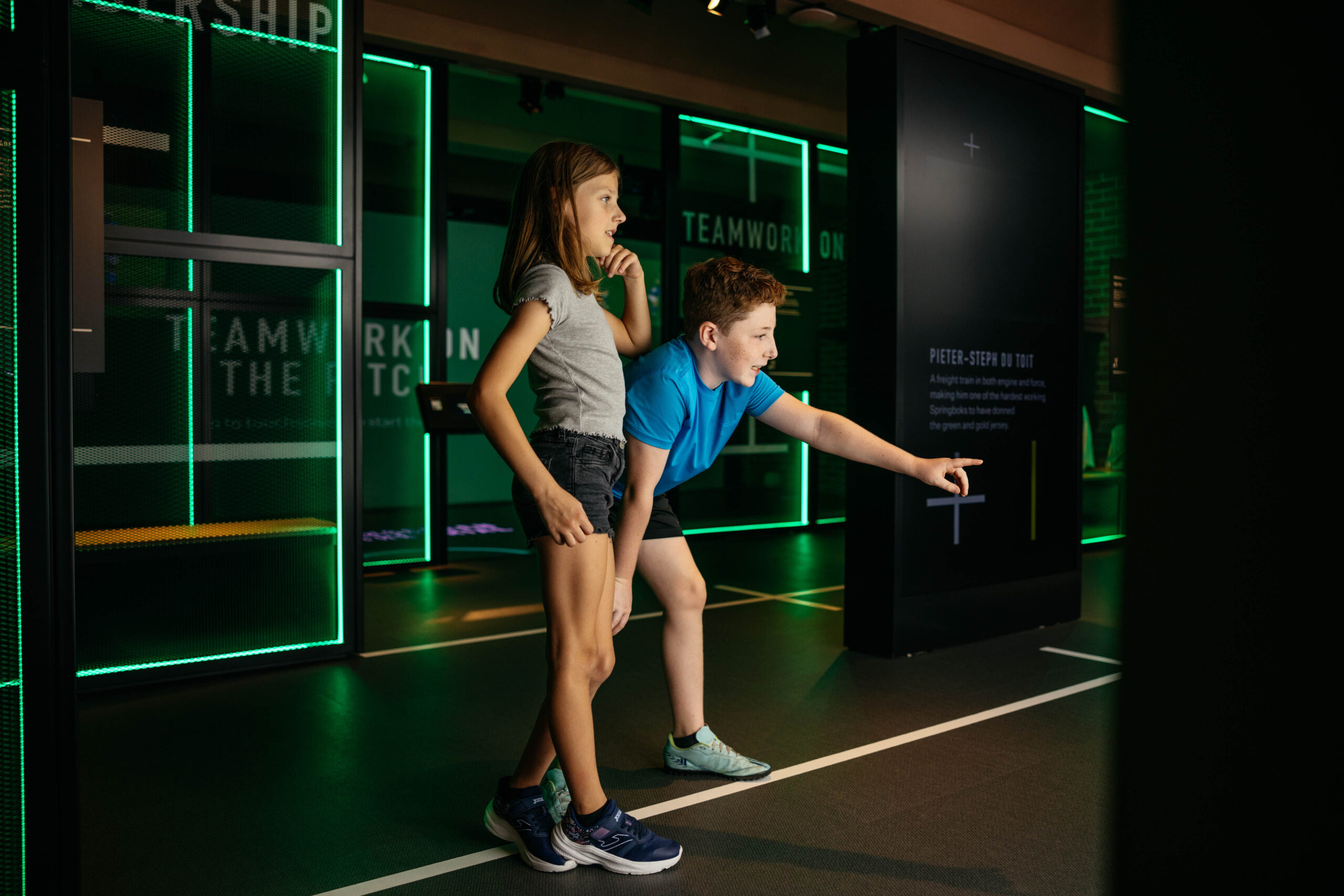 The International Rugby Experience is a fully-immersive, hands on, multi-sensory experience designed to engage and inspire. Split into six zones, each completely different from the next, it will take you on a journey from the grass roots of rugby right up to legendary status – with each stage rooted in World Rugby's values of Passion, Discipline, Integrity, Solidarity and Respect. Whether a family seeking a fun day out, or an ardent rugby fan looking to deep dive into the detail, this is a Must See in Ireland's rugby heartland! Pic Sean Curtin.