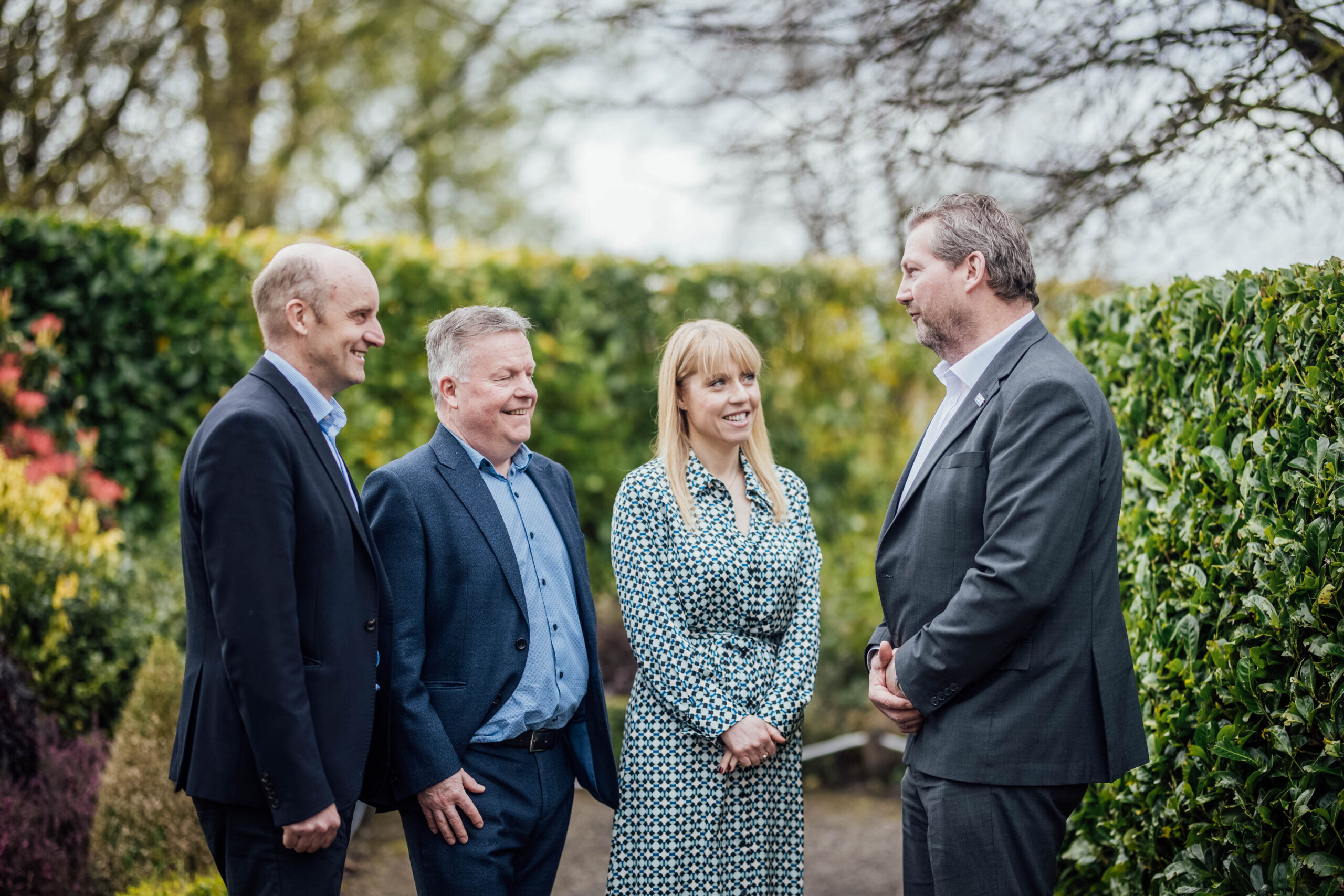 Smarter Factory Technology Gateway - Mark Whelan, Technology Gateway Programme Manager, Enterprise Ireland; Jim O’Hagan, Smarter Factory Technology Manager, Technological University of the Shannon; Karen Coughlan– Manager, Southern Regional Assembly and Dr Liam Brown, Vice President for Research, Development and Innovation, Technological University of the Shannon pictured at the TUS Gateway to Innovation: Launching a New Era in Technology Advancement in the Radisson Limerick today. Pic. Brian Arthur