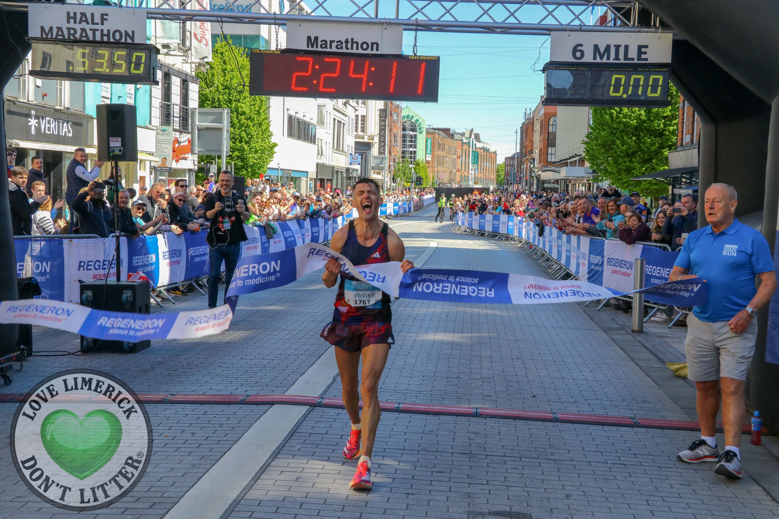 Thousands take on the 2024 Regeneron Great Limerick Run in a sun-soaked Limerick City