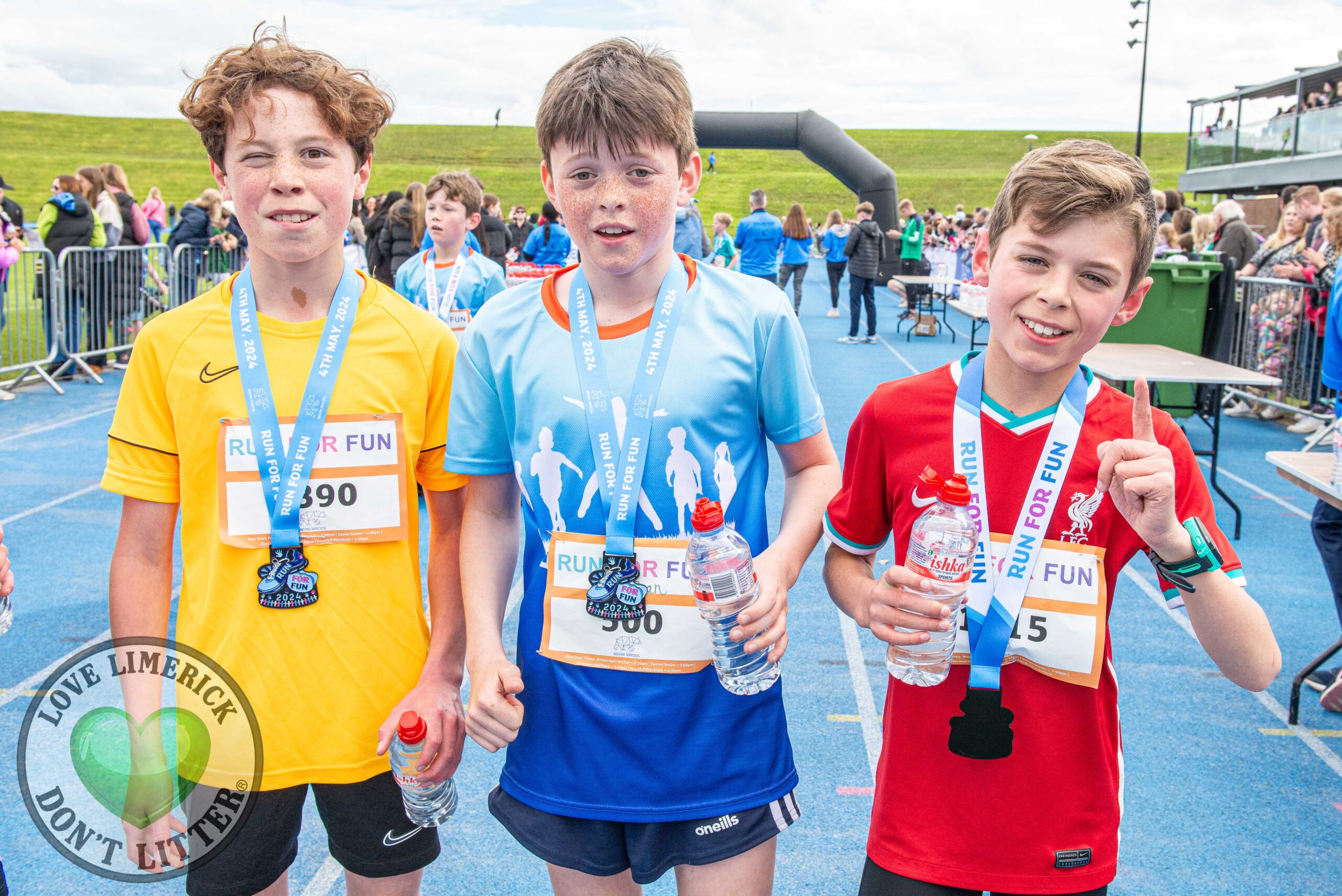 More than 2,500 kids from Limerick and beyond took to 2024 Run for Fun at University of Limerick