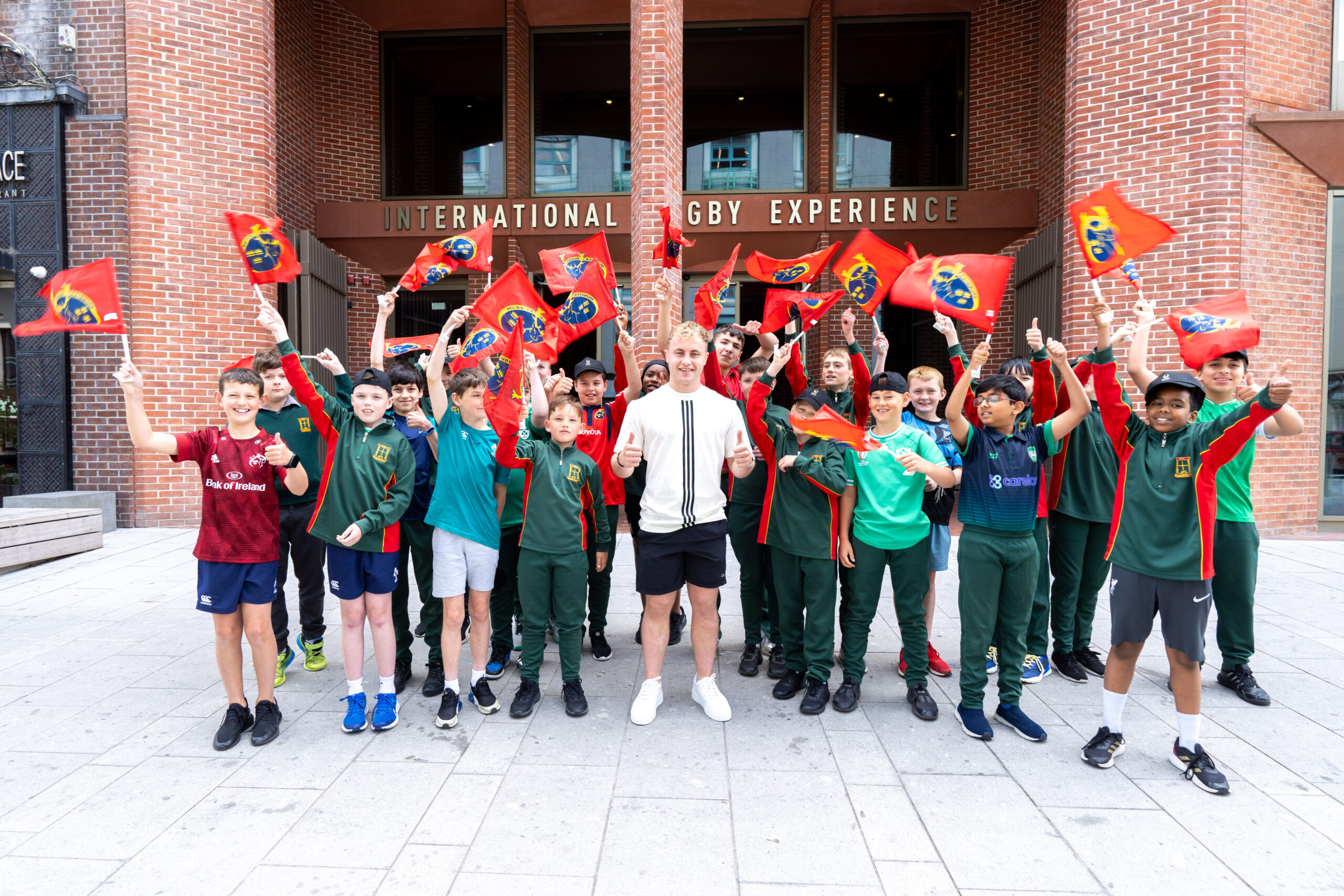 FK Primary School wins International Rugby Experience Competition to create a Podcast with Craig Casey
