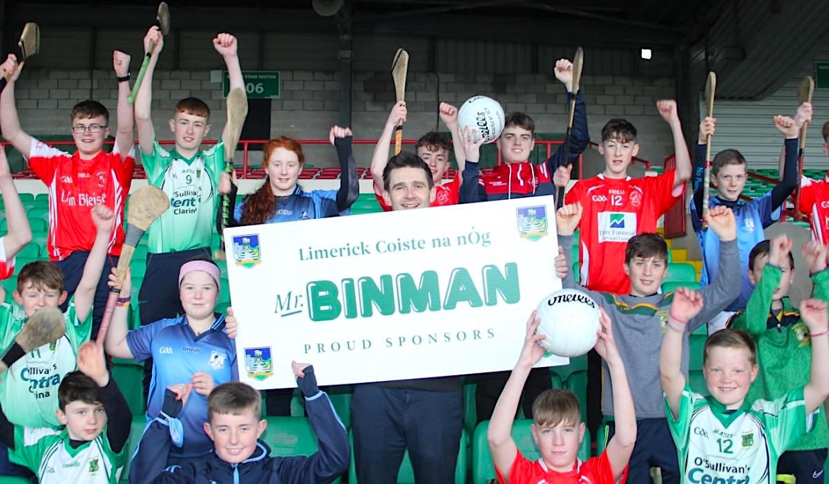 Mr Binman continues its role as the title sponsor for the Limerick GAA Bord na nÓg underage hurling and football competitions