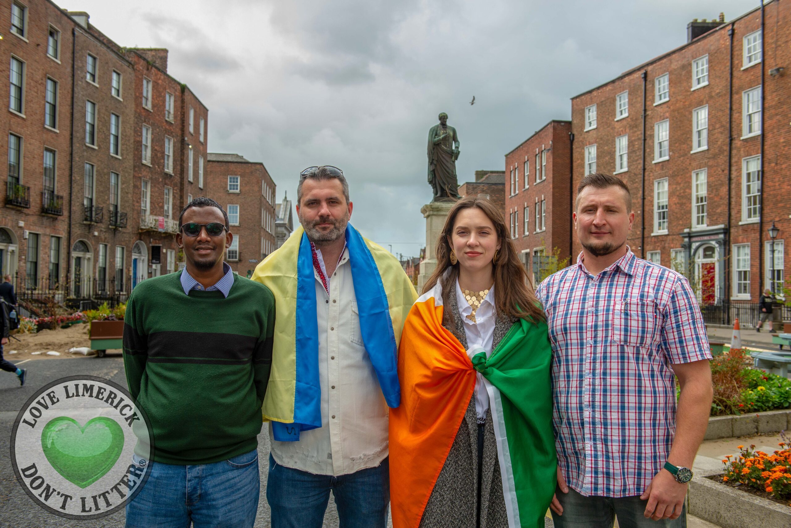 33rd ukrainian independence day 2024 logo