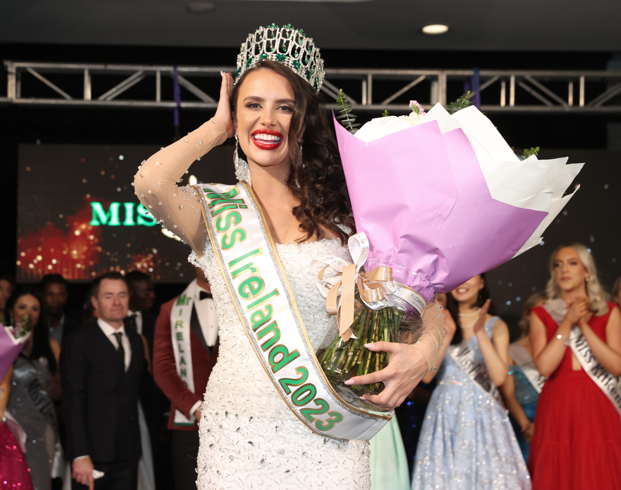 Miss Ireland Jasmine Gerhardt pictured as she was crowned Miss Ireland Picture Brian McEvoy