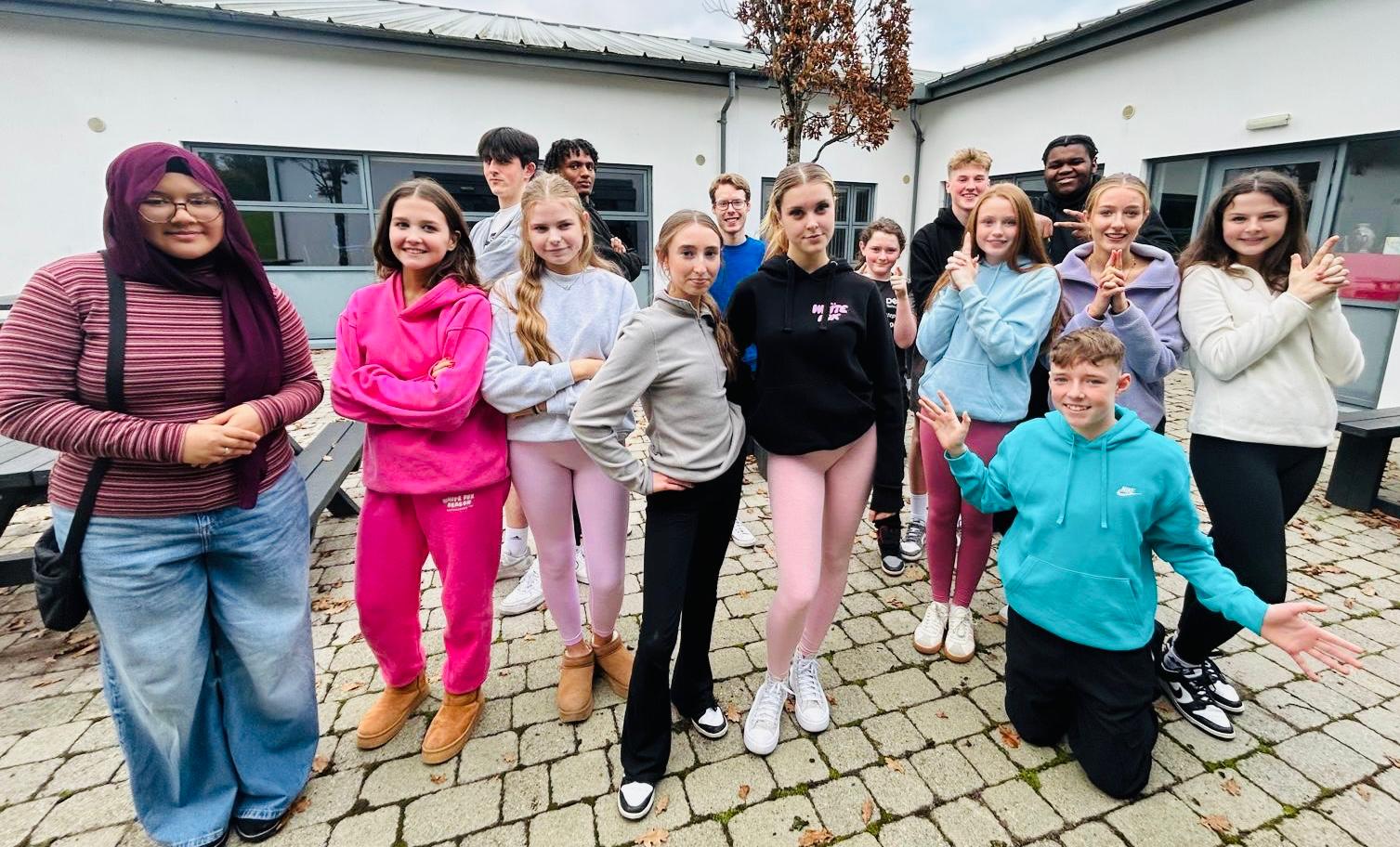Castletroy musical cast photo