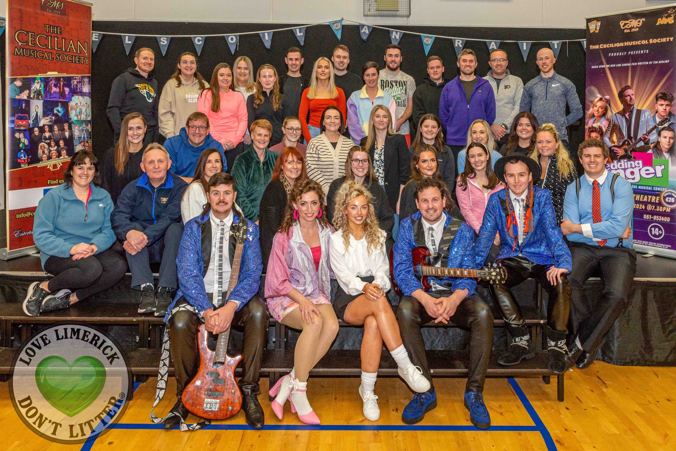 The Cecilian Musical Society presents The Wedding Singer at Lime Tree Theatre, November 20 – 23, 2024. Picture: Olena Oleksienko/ilovelimerick