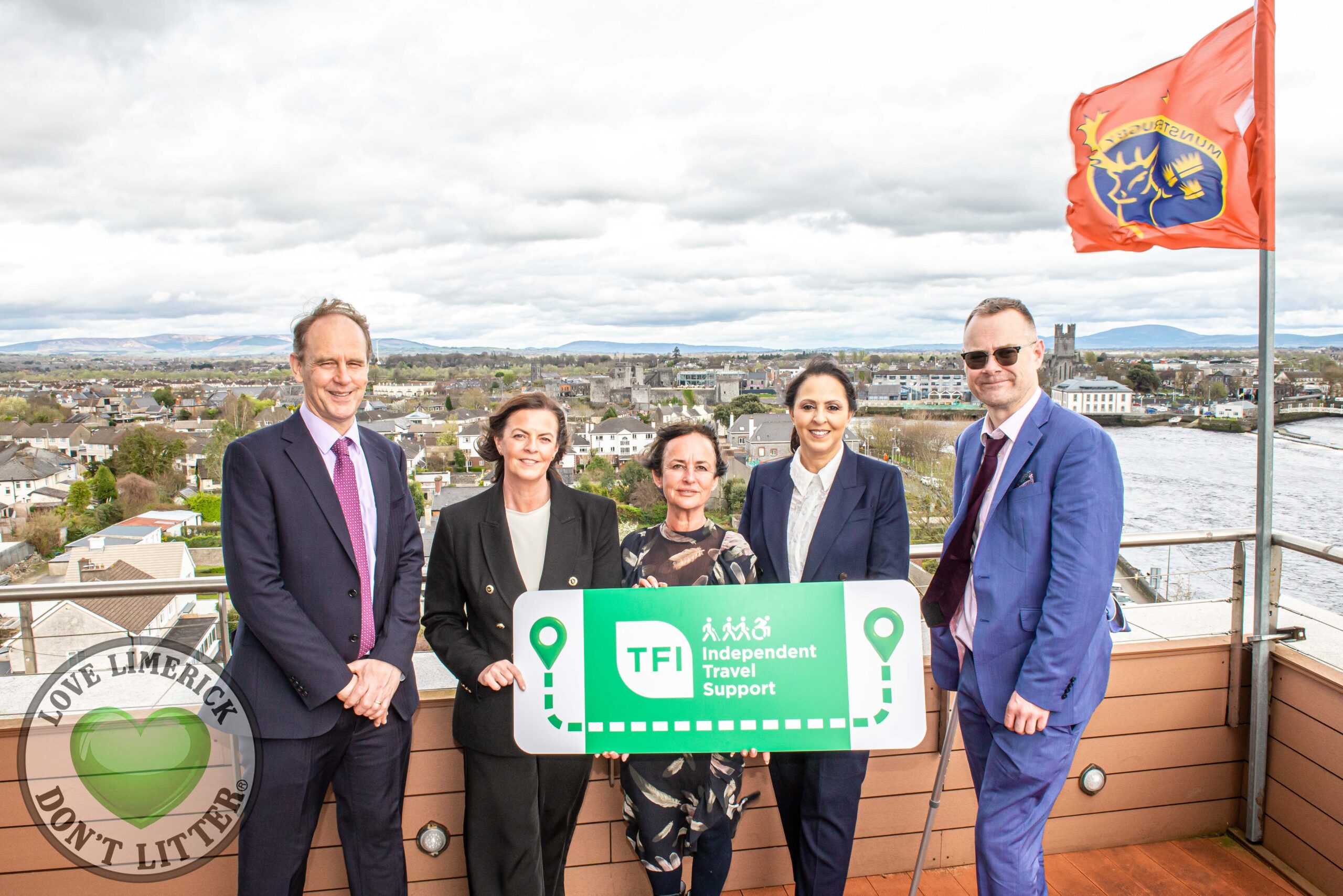 Bus Eireann's Independent Travel Support (ITS), service, formerly known as Travel Assistance Scheme, assists passengers with additional needs to develop skills to use the Transport for Ireland (TFI) public transport independently and was launched in Limerick at the Limerick Strand Hotel on March 27, 2025. Picture: Olena Oleksienko/ilovelimerick