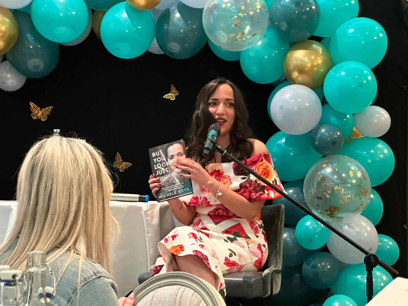Author Michele Roys book reading