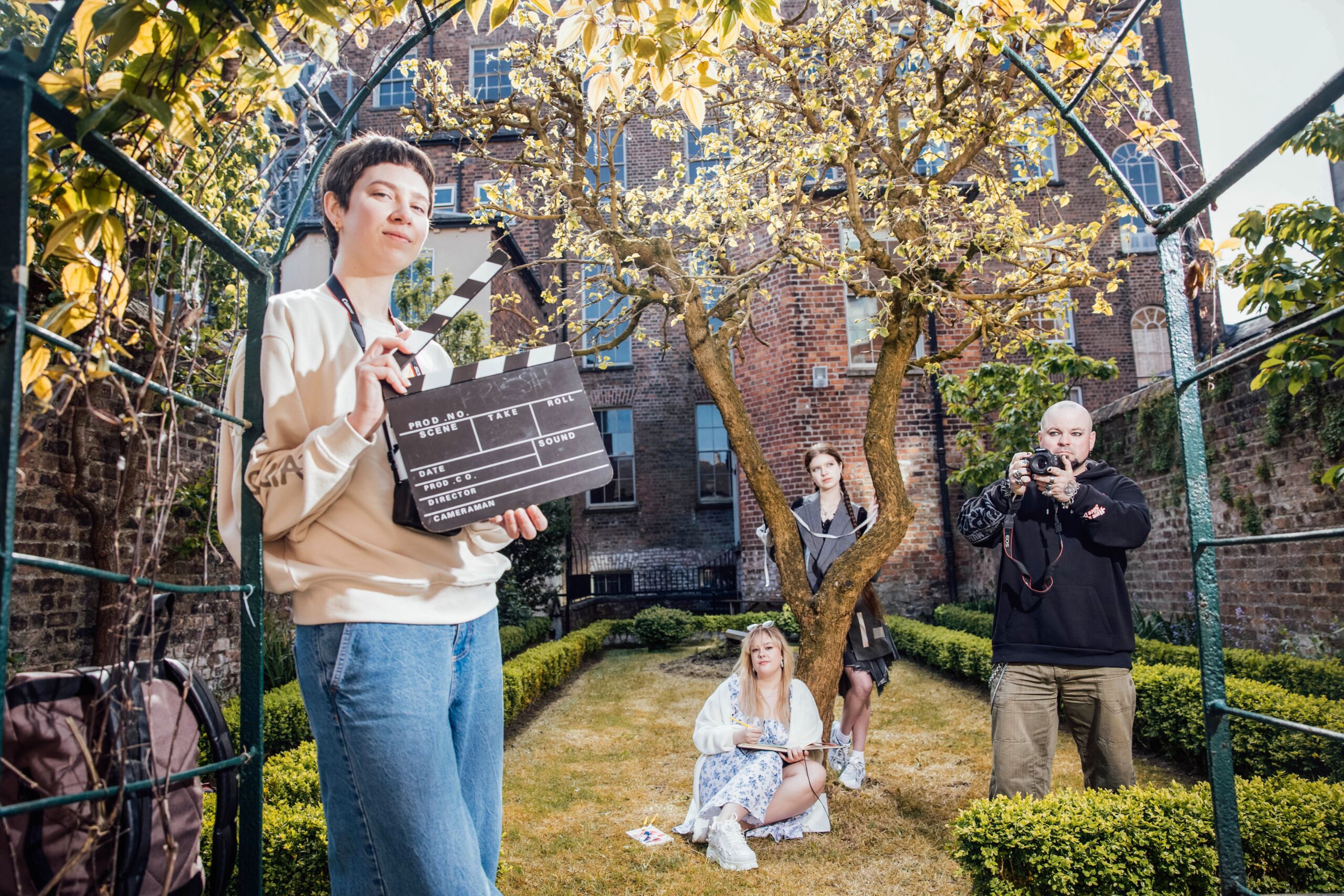 No Repro Fee Students Anastasiia Lapko - Film, Lina Stuarika - Art, Valeriia Sadovska - Fashion and Jason O Donnell - Photography who are all Art and Creative Media learners launch their College of FET Arts Festival taking place in cultural venues across Limerick from the 16th -22nd May. Pic. Brian Arthur -------- Press Release Visual Art, Photography, Film and Fashion to take centre stage as popular Limerick Arts Festival returns College of Further Education and Training, Mulgrave Street Campus Festival Dates: Friday 16th – Thursday 22nd May 2025 Limerick and Clare Education and Training Board’s College of FET Mulgrave Street Campus has announced the return of its popular Arts Festival, now entering its third year. This year's festival promises an expanded and ambitious programme, presented in partnership with some of Limerick’s most beloved cultural venues. The annual event celebrates the creative achievements of learners from programmes in Visual Art, Photography, Film, Theatre, and Fashion, offering the public a chance to experience fresh voices and bold artistic expression. The festival opens on Friday 16th of May with a compelling Visual Art and Photography Exhibition at the People’s Museum, showcasing work by emerging artists and photographers exploring contemporary themes and diverse perspectives. On Tuesday 20th May, the Limerick City Gallery of Art will host an Artist Talk titled ‘Rituals’, where advanced photography learners will share the stories and inspirations behind their work. On Wednesday 21st May, the spotlight shifts to Belltable, Limerick for an evening of Premiere Film Screenings and Animation Showcase, featuring original short films, documentaries, and animations. The festival concludes on Thursday 22nd May with a vibrant Fashion Show reception at the Hunt Museum, where fashion learners will unveil innovative designs in one of Limerick’s most historic and inspiring venues. The Mulgrave Street Arts Festival is an