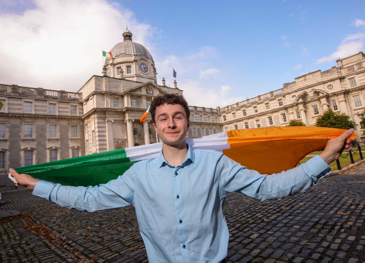 Sean O'Sullivan Flying the Flag for Ireland ohio