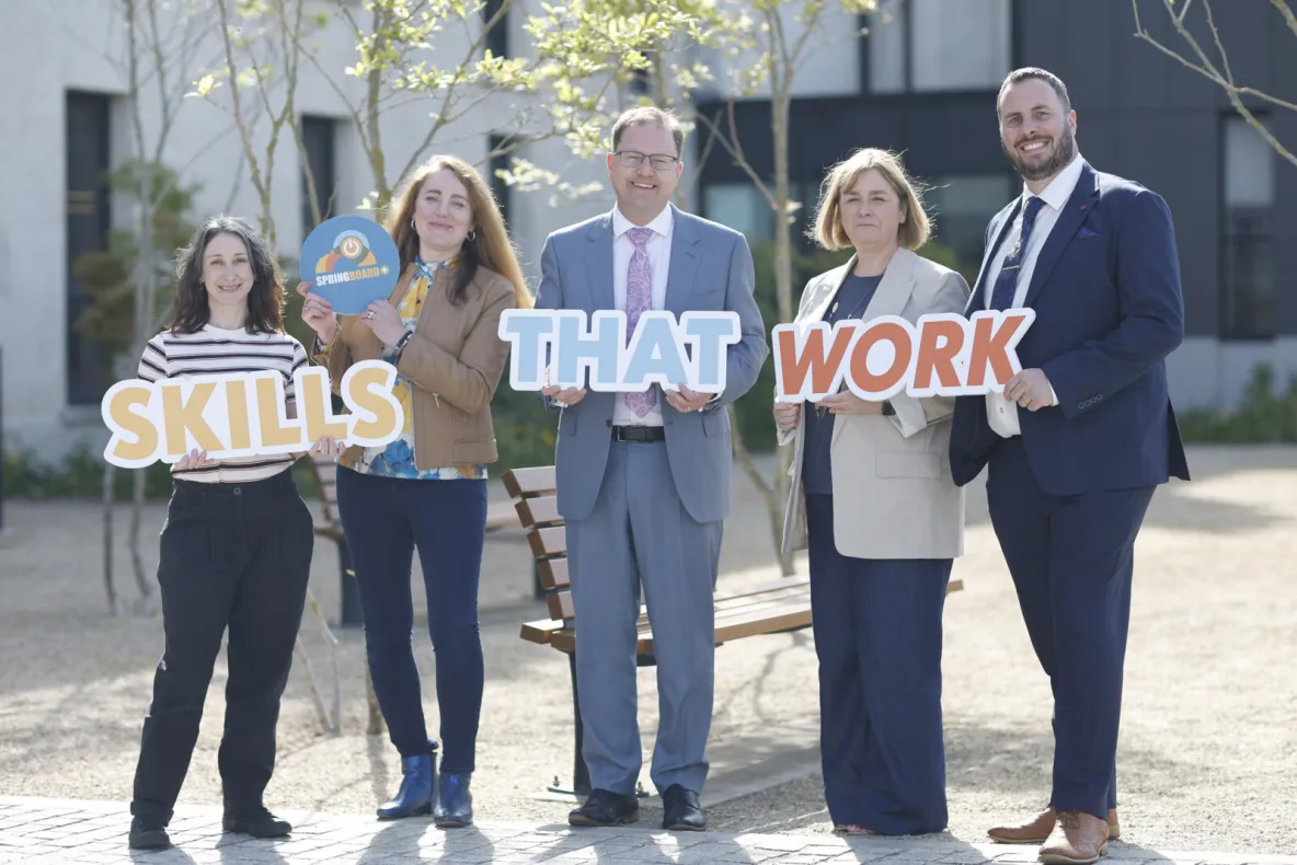 Minister for Further and Higher Education, Research, Innovation and Science James Lawless TD has officially launched the Springboard+ 2025 programme, announcing almost 8,000 free and subsidised places on higher education courses