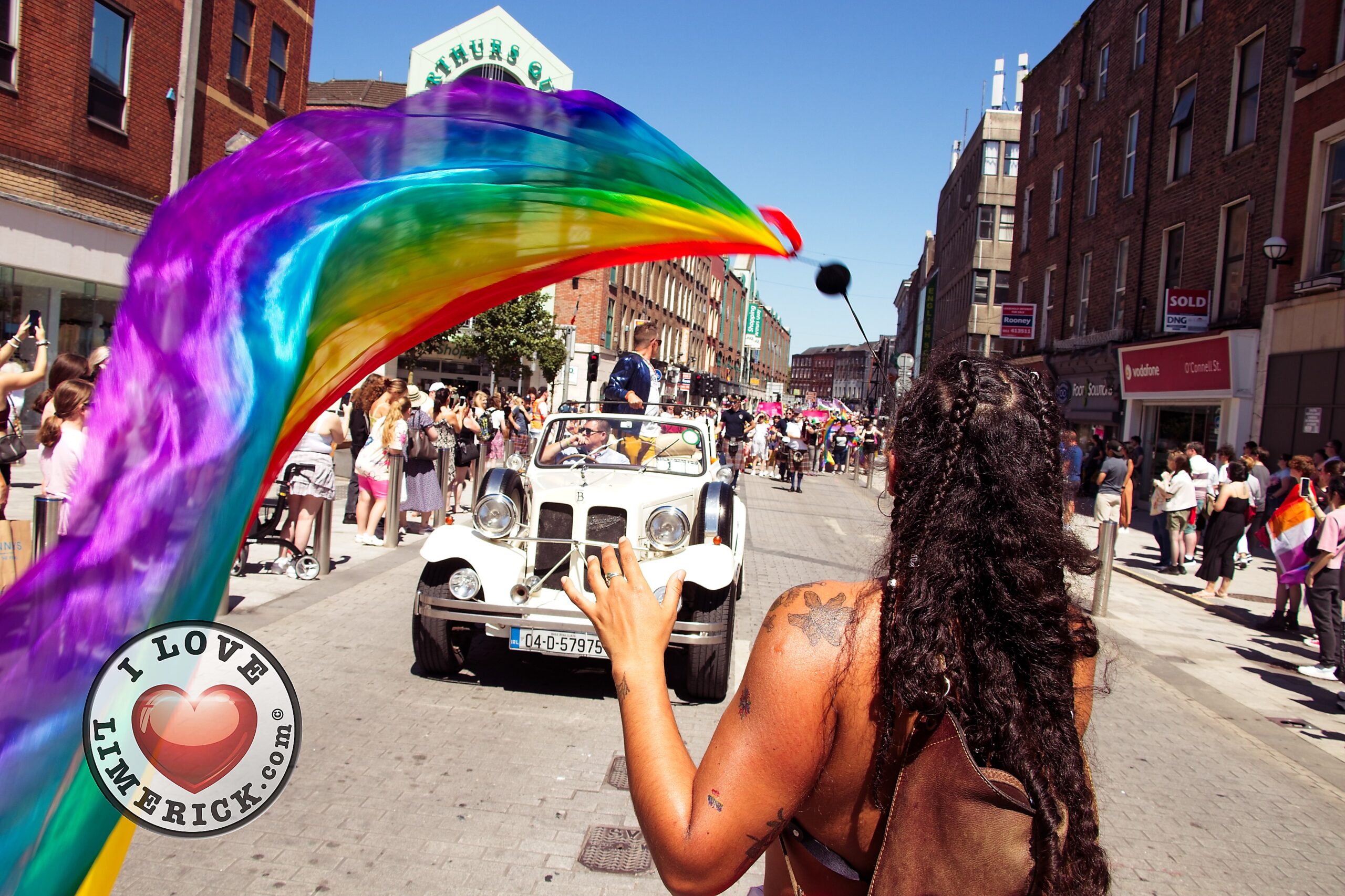 Limerick was ‘United in This Together’ for Pride 2025 as a sun-soaked Limerick celebrated this year's Limerick LGBTQIA+ Pride Festival. Photo: Cian Reinhardt/ilovelimerick