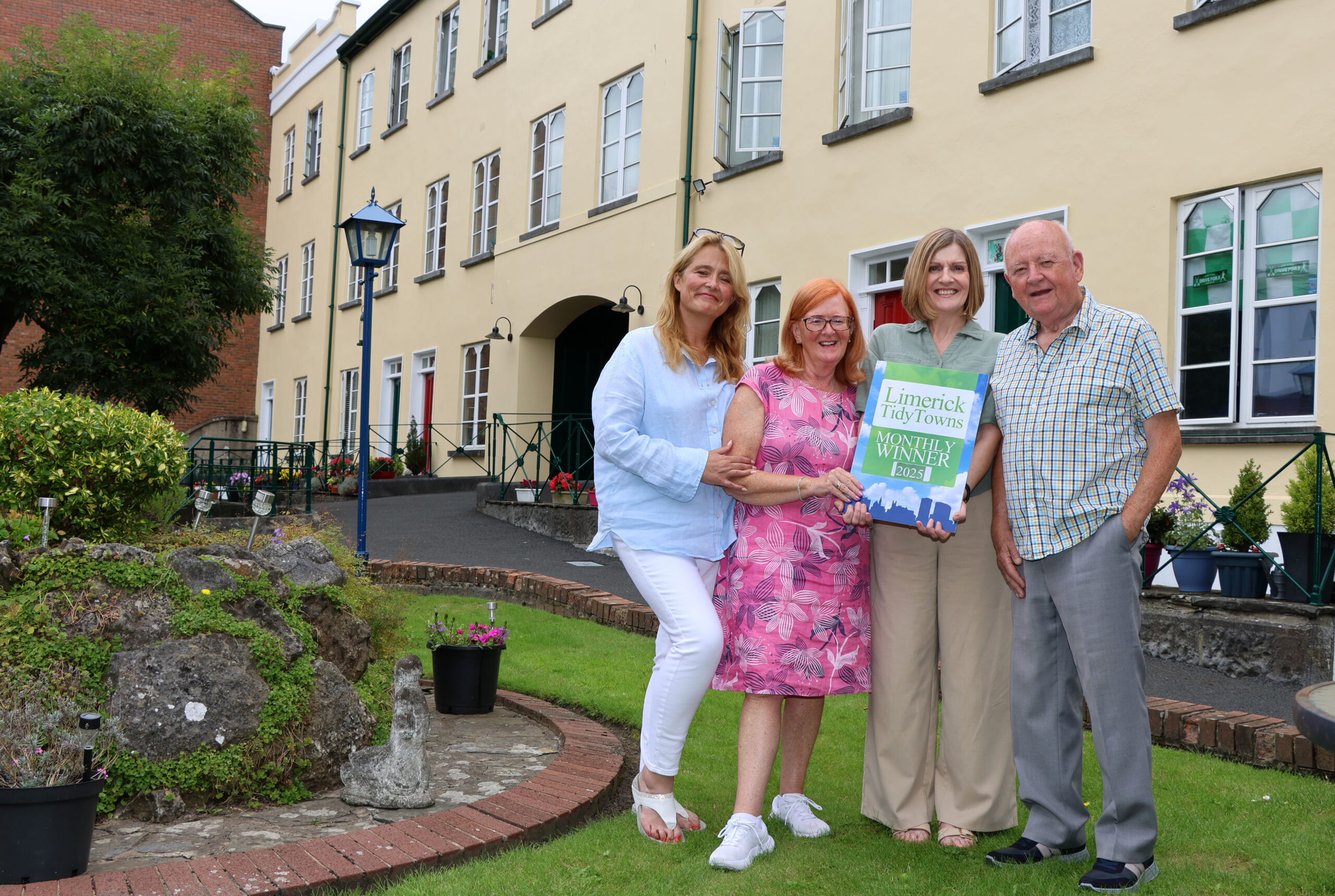 Limerick City Tidy Towns Bi-Monthly Award for July-August 2025 goes to Richmond Terrace, Henry Street.
