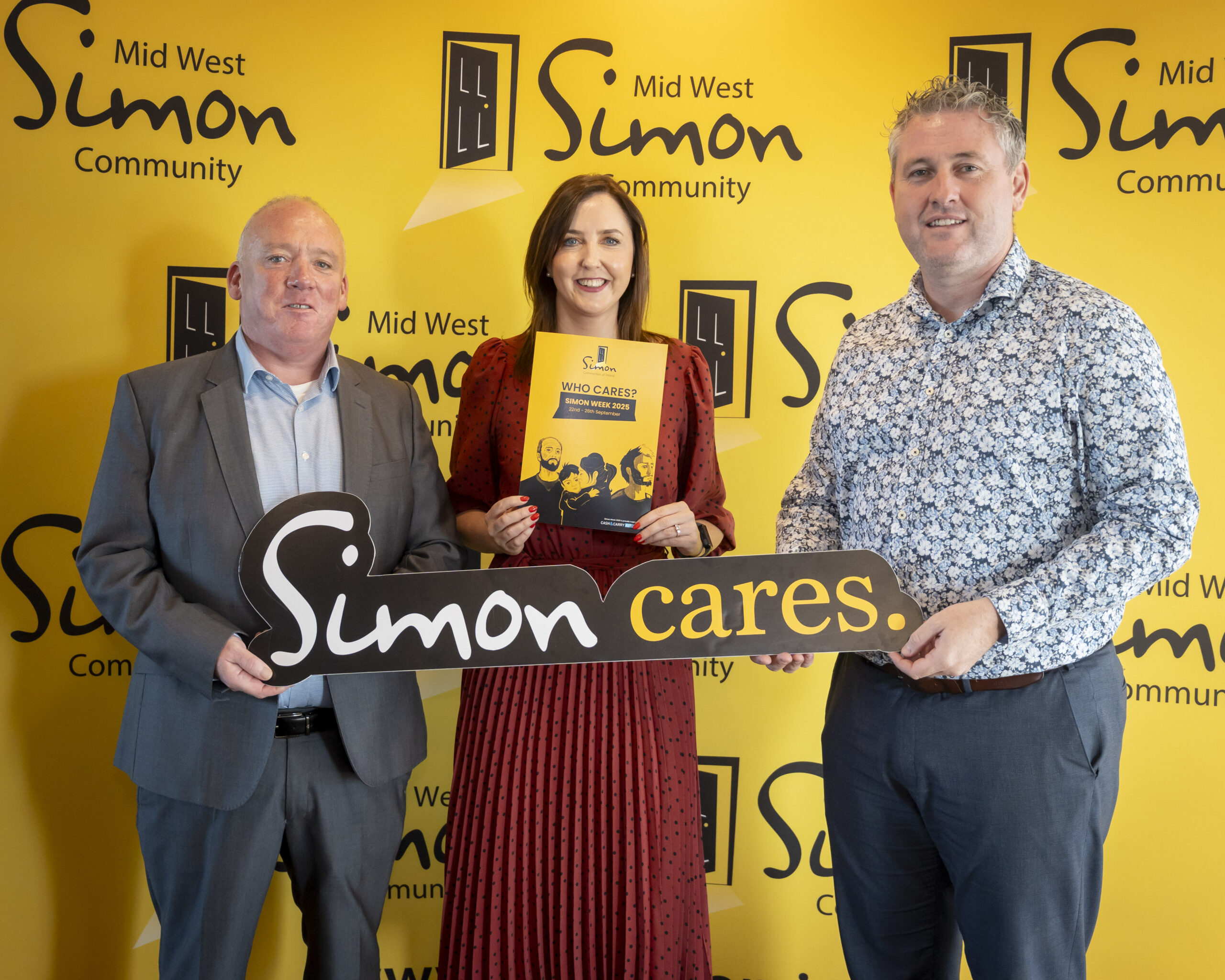 Niall Garvey, CEO Mid West Simon, Ber Grogan, Executive Director Simon Communities Ireland and Joe McDonald, Housing Support Services, Limerick City and County Council pictured at a Mid West simon Community conference which took place at the strand Hotel, Limerick. Pic: Don Moloney