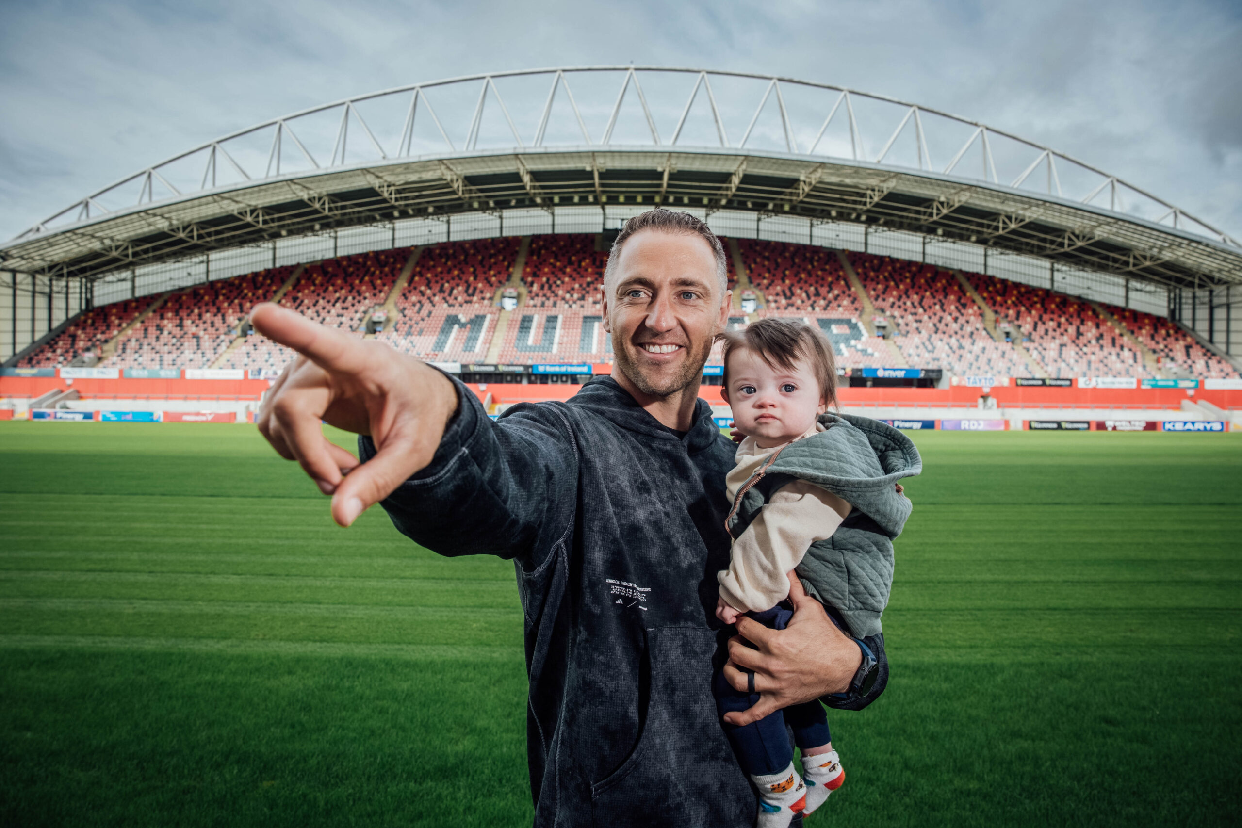 Down Syndrome Limerick Thomond Park Promo Shoots Pic. Brian Arthur