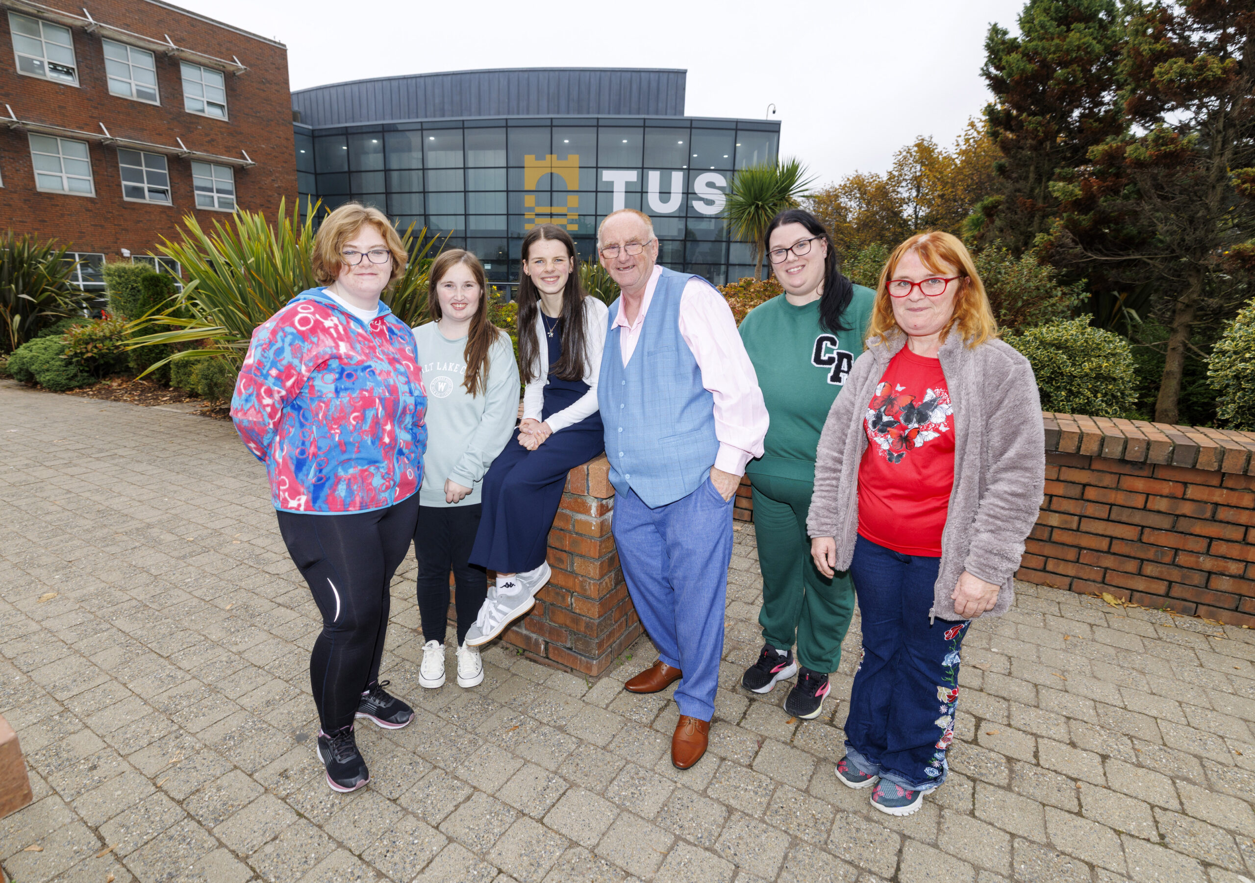 Launch of Cert in Applied Learning Skills, TUS Moylish. L-R Niamh Barrett, Alannah Moloney, Cara Darmody, Pater Kavanagh, Kayla Rietveld and Pauline Nagle. Pic Arthur Ellis