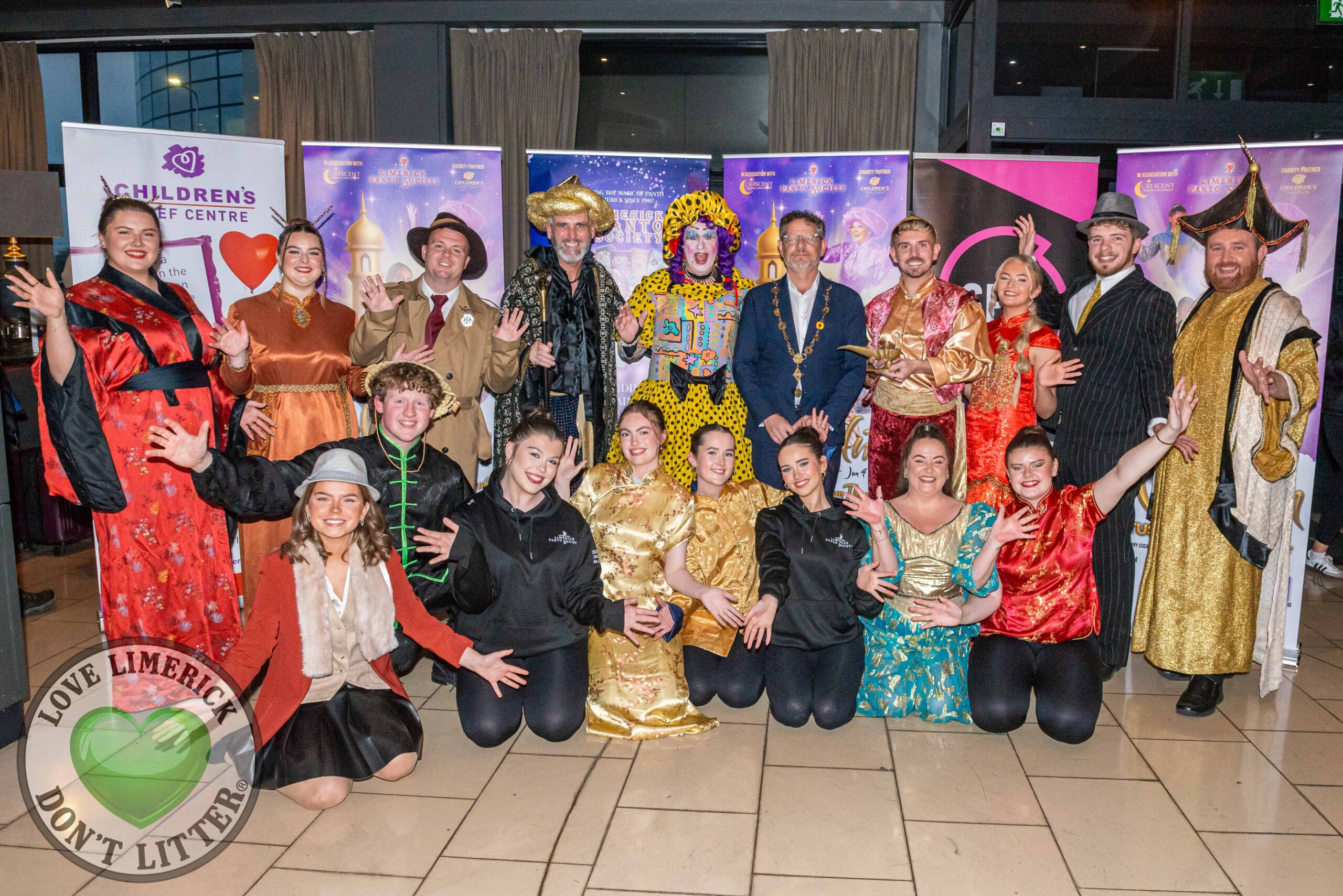 The Limerick Panto Society will stage its 39th annual production, Aladdin, at the Millennium Theatre, TUS, this festive season. Performances run on select dates, from December 27th, 2025, to January 4th, 2026. Picture: Olena Oleksienko/ilovelimerick