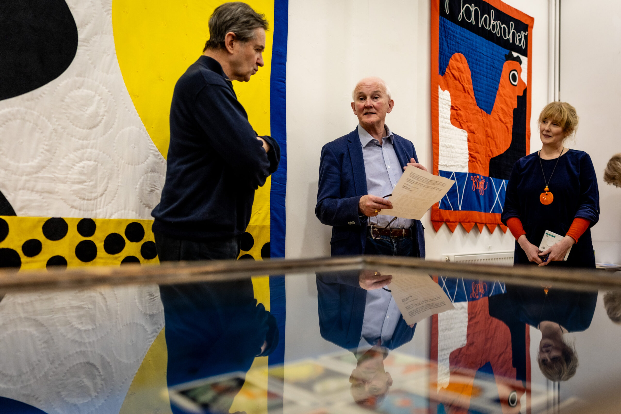 06-11-2025 Canticle of Creatures exhibition by artist Deborah Watkins hosted by Dr Matthew Potter, Limerick Museum, Henry Street and curated by Maurice Quinlivan. Picture: Keith Wiseman