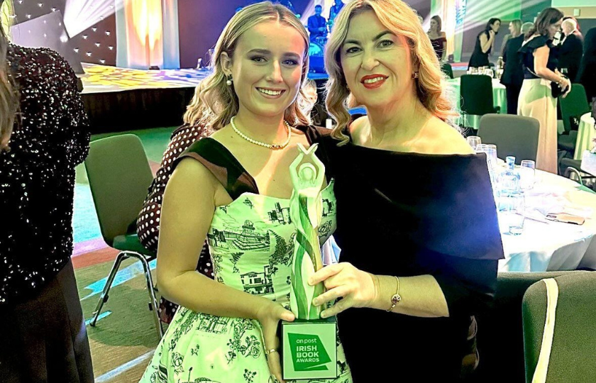 Mary Immaculate College student and Limerick woman, Sarah Corbett Lynch, wins Dubray Biography of the Year at An Post Book Awards