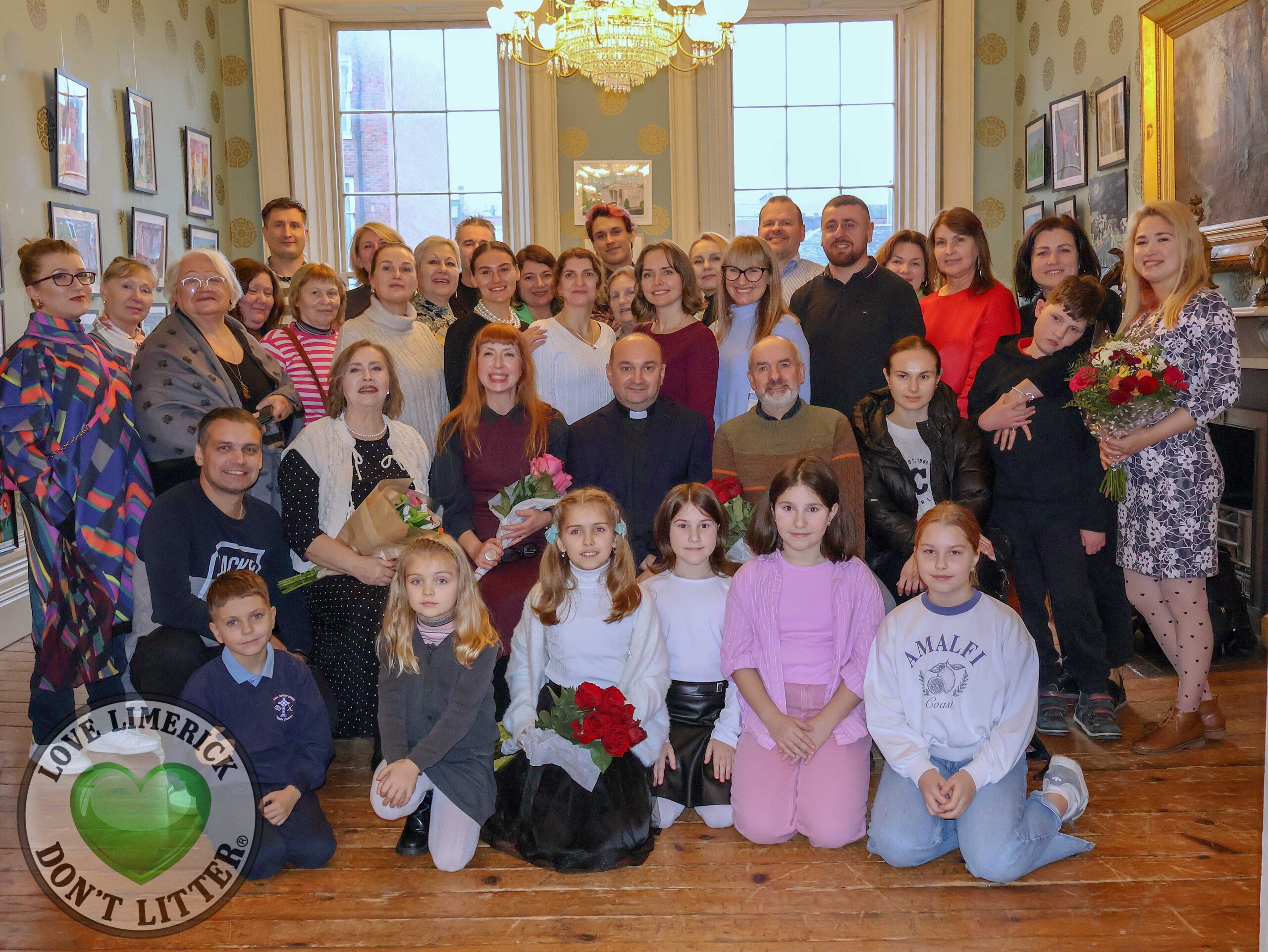 From November 1 to 15, 2025, the People’s Museum of Limerick hosts the fifth anniversary exhibition of the Ukrainian Art Studio ArtUA, titled “Revived by Art.” Picture: Anastasiia Lapko/ilovelimerick