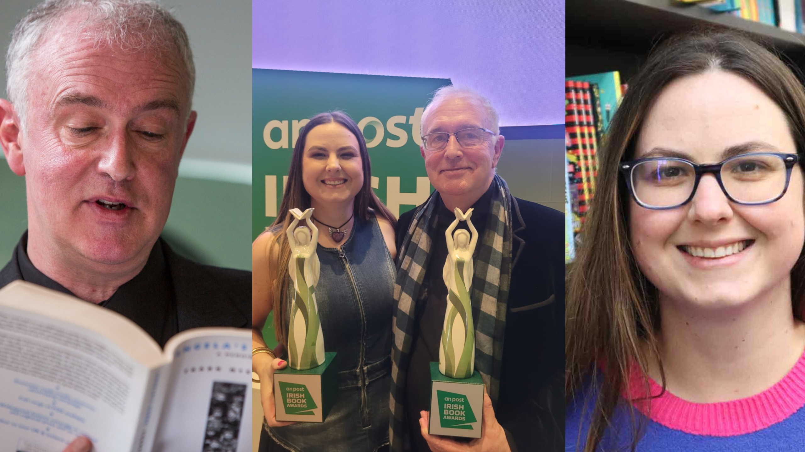 2025 An Post Irish Book Awards success for University of Limerick creative writers