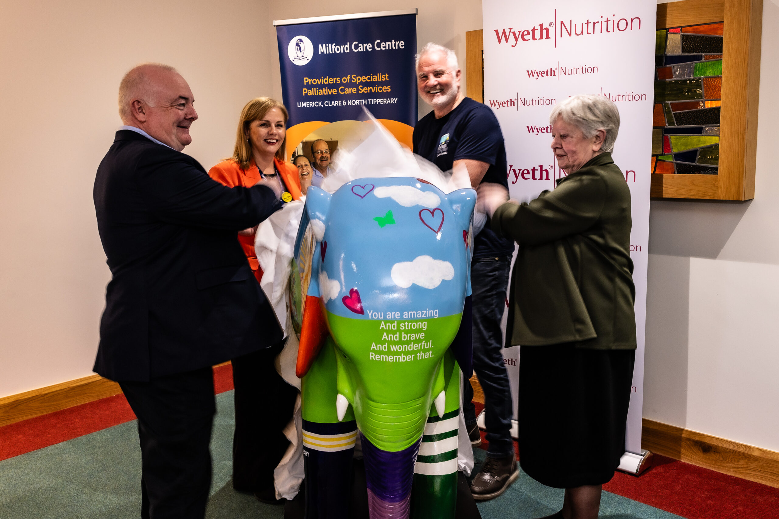 Milford Care Centre Announced as Beneficiary of Elephant in the Room Initiative