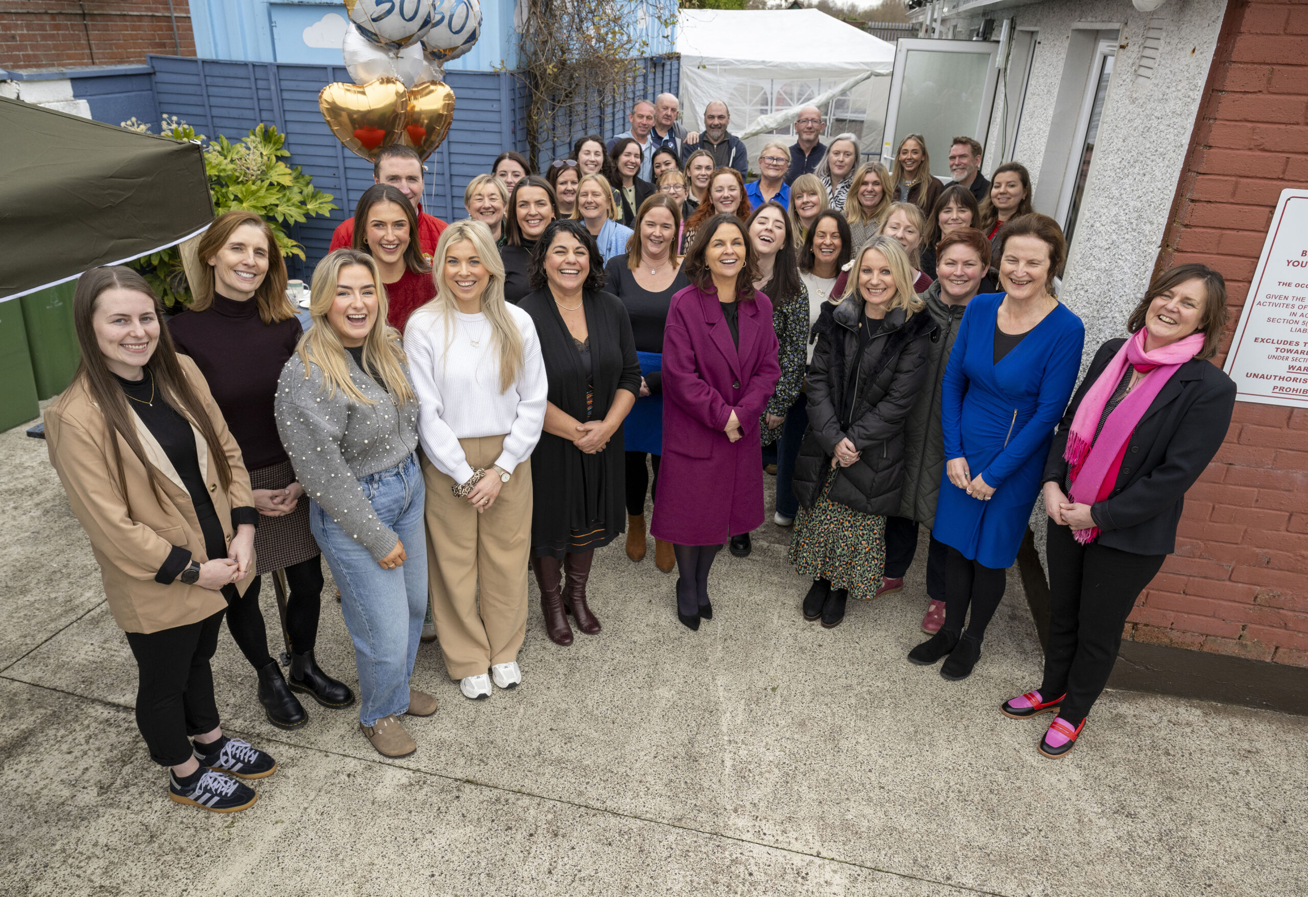 Celebration at Barnardos in Limerick, to celebrate 30 years supporting children and families in the city.
