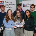 Catalyst International Film Festival held a series of workshops and events for schhols at the Belltable Limerick on Thursday, April 23. Picture: Olena Oleksienko/ ilovelimerick
