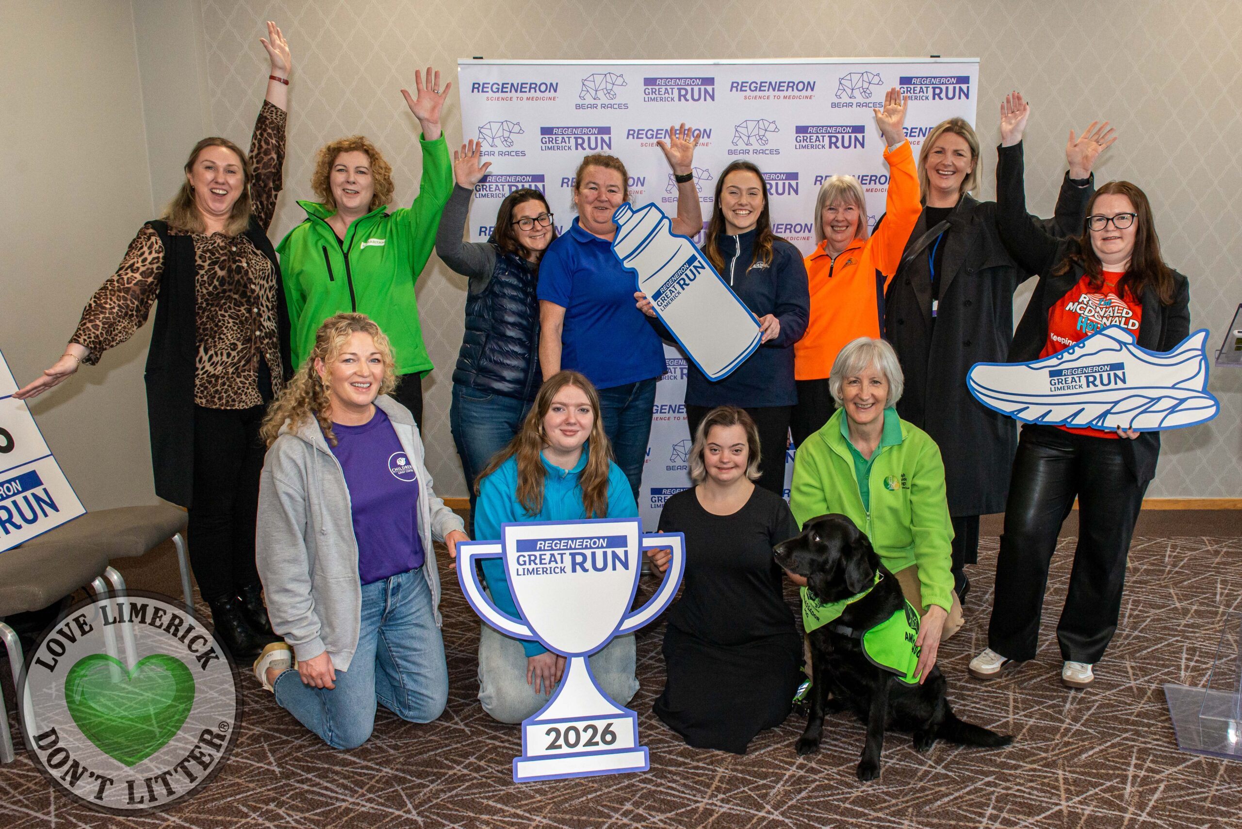 The launch of the Regeneron Great Limerick Run 2026 took place at Limerick Strand Hotel on January 26, 2026. The Run takes place on Sunday, May 3rd over the May Bank Holiday weekend and it in its 17th year. Picture: Olena Oleksienko/ilovelimerick