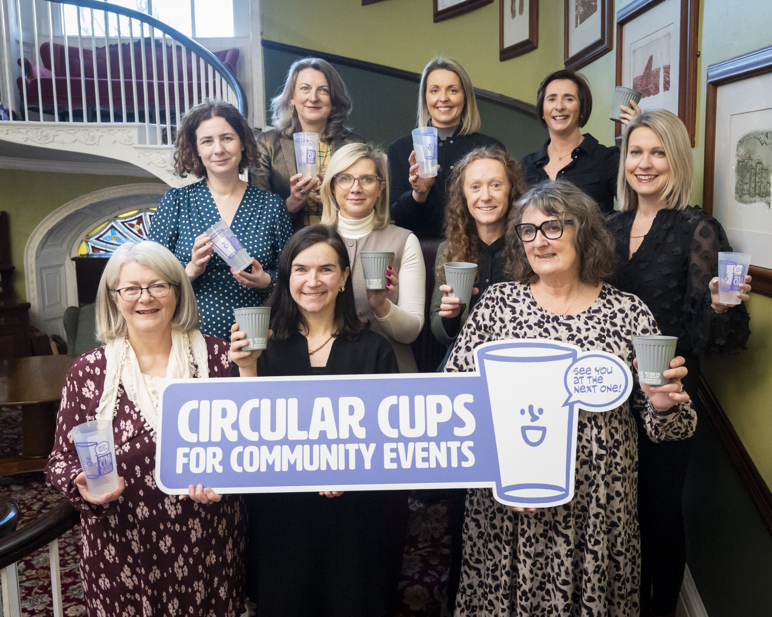 Pictured at the launch of Circular Cups for Community Events which took place at IRD Duhallow, Co Cork. Pic: Don Moloney