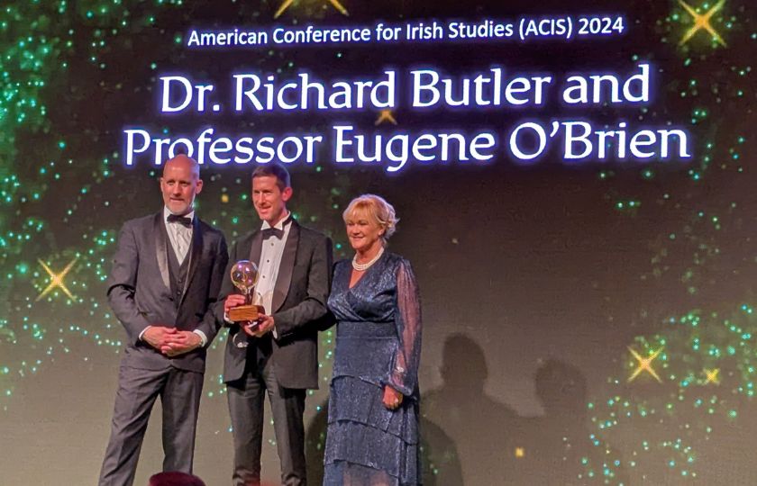 An MIC conference has been recognised with a Fáilte Ireland Conference Ambassador Award at a recent event held at The Royal Dublin Society