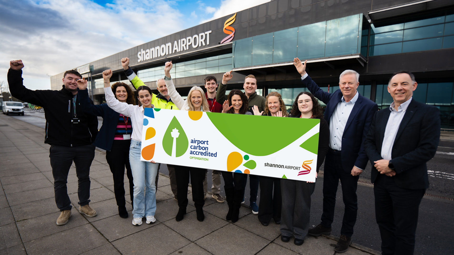 shannon Airport Achieves Level 3 Airport Carbon Accreditation ​as it powers ahead with ongoing sustainability initiatives